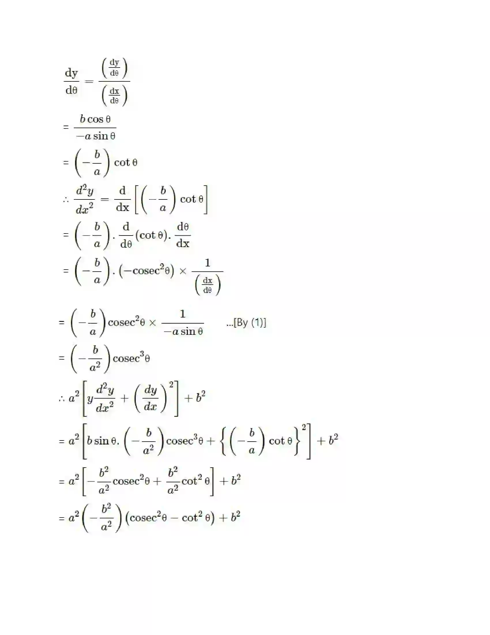 Maharashtra Board Class 12th Mathematics & Statistics-2 (Arts & Science) Differentiation Solution 282