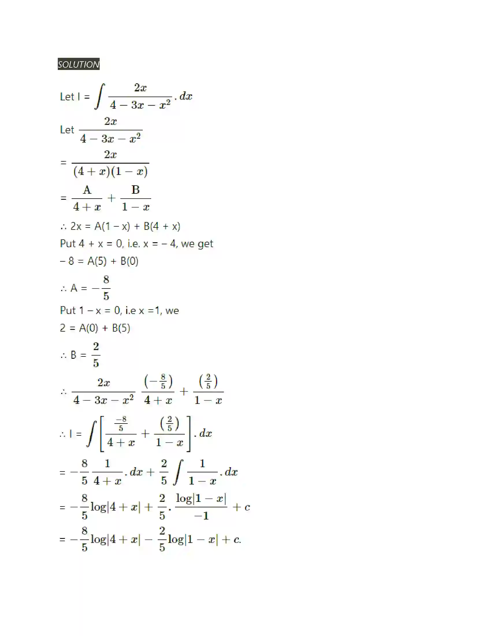 Maharashtra Board Class 12th Mathematics & Statistics-2 (Arts & Science) Indefinite Integration Solution 132