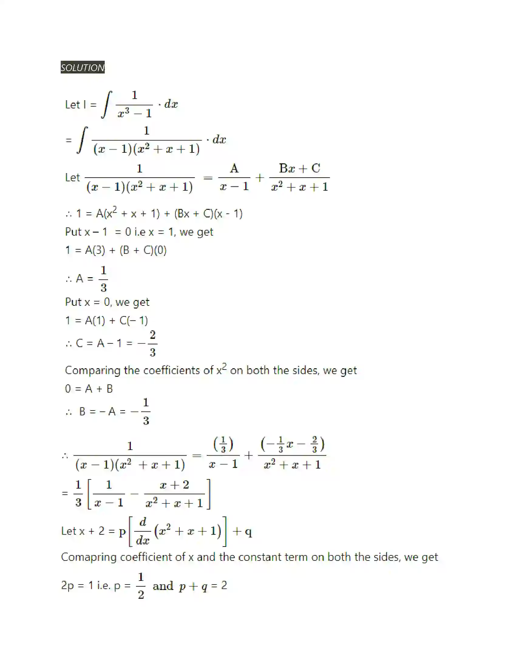 Maharashtra Board Class 12th Mathematics & Statistics-2 (Arts & Science) Indefinite Integration Solution 148