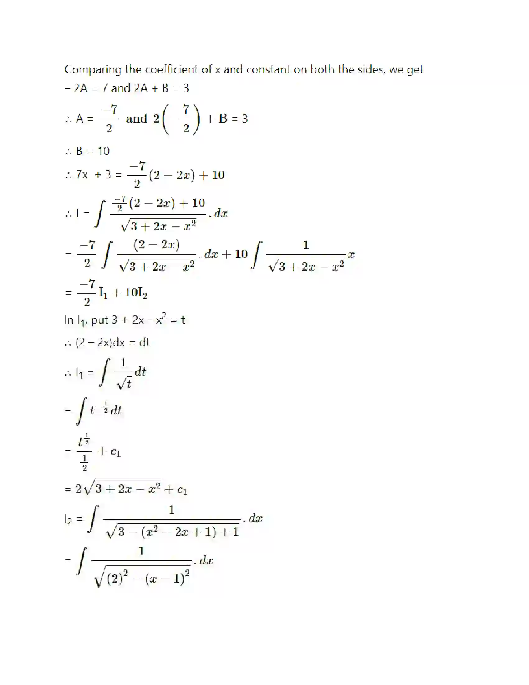 Maharashtra Board Class 12th Mathematics & Statistics-2 (Arts & Science) Indefinite Integration Solution 83