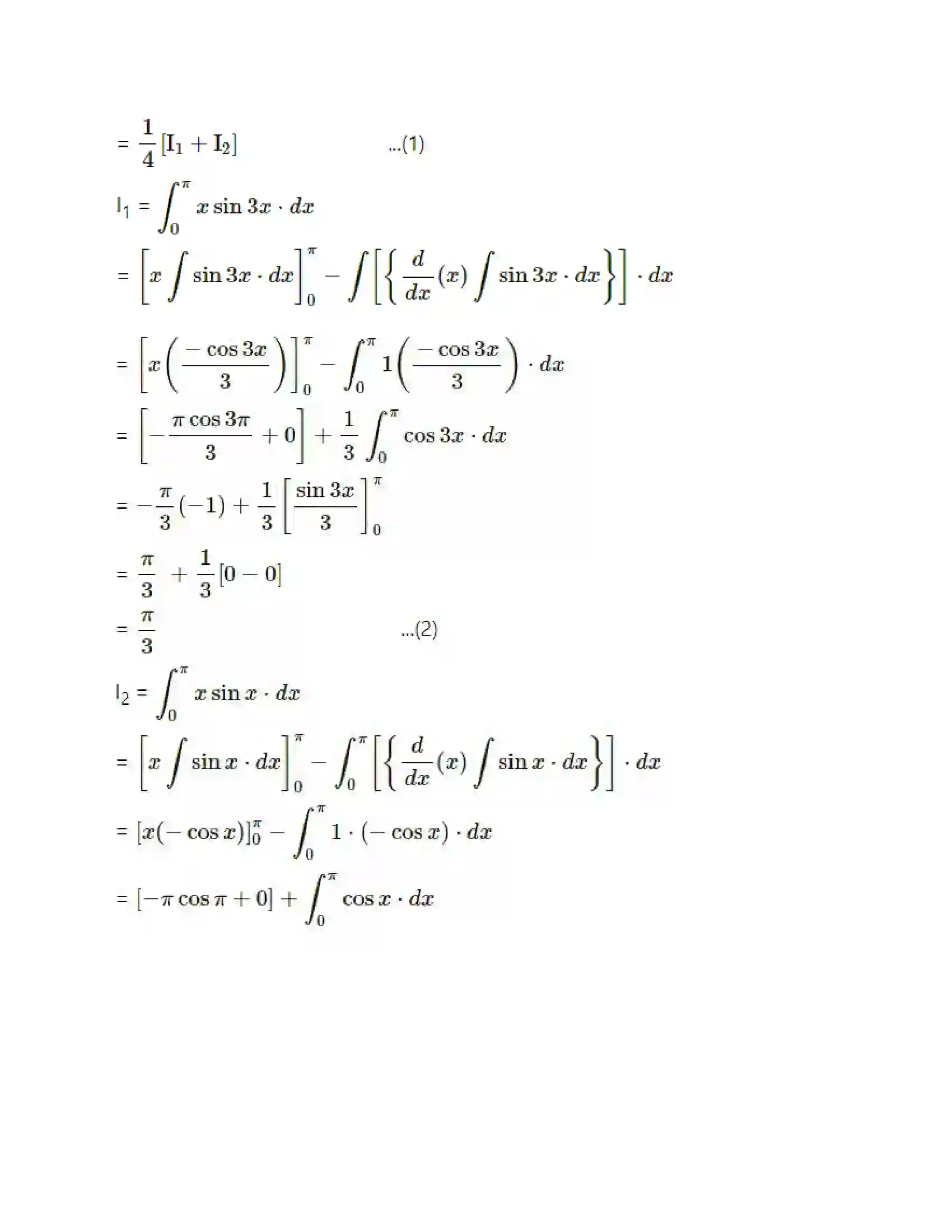 Maharashtra Board Class 12th Mathematics & Statistics-2 (Arts & Science) Definite Integration Solution 53