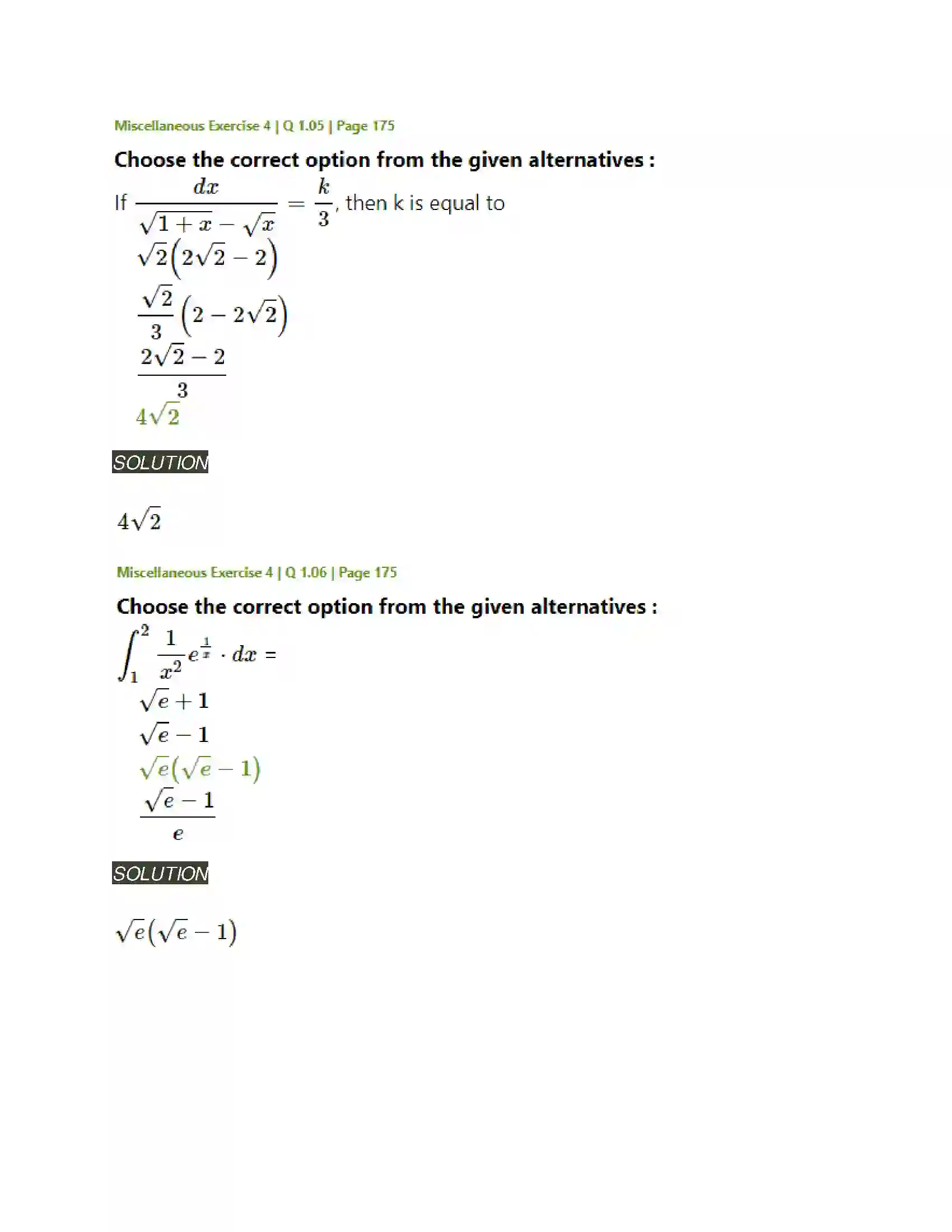 Maharashtra Board Class 12th Mathematics & Statistics-2 (Arts & Science) Definite Integration Solution 59