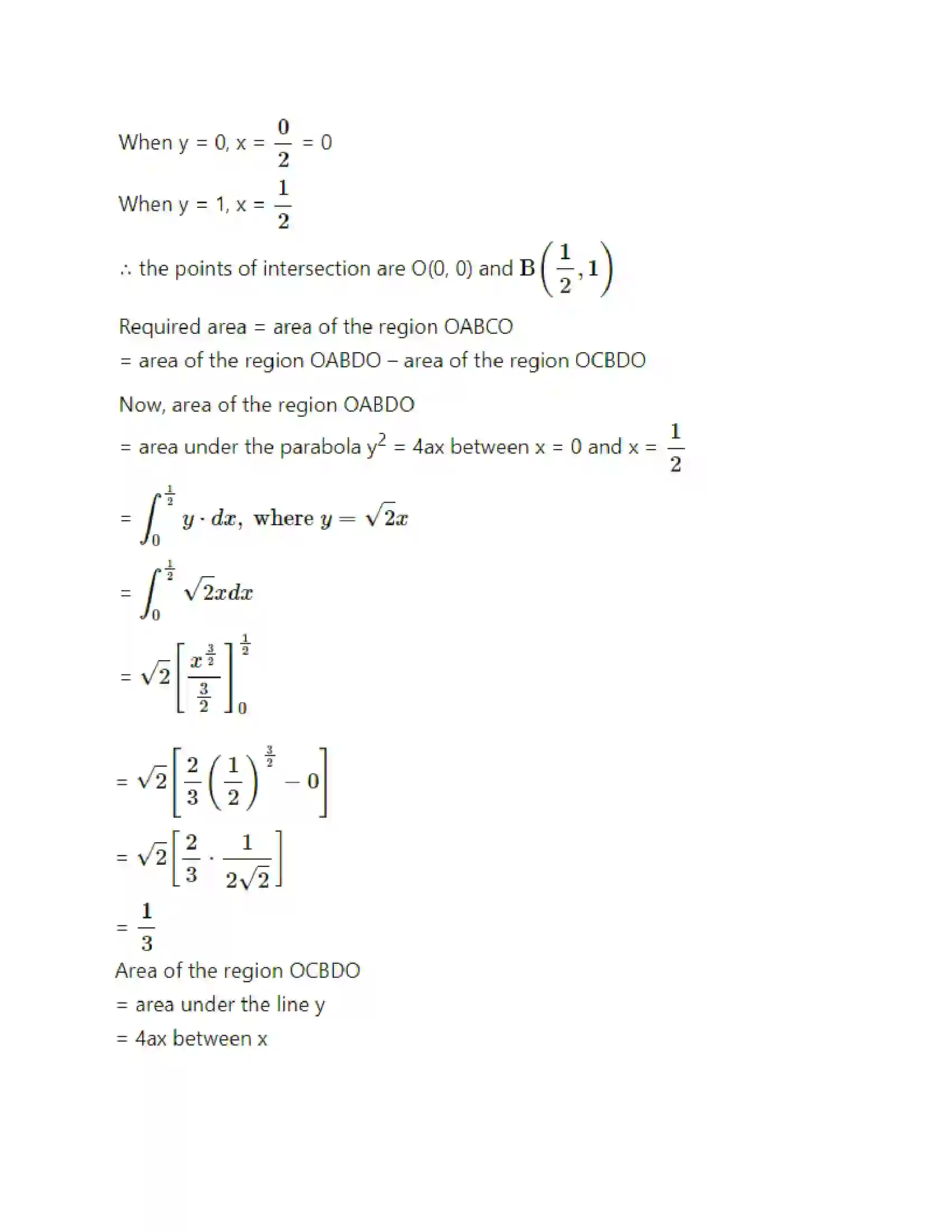 Maharashtra Board Class 12th Mathematics & Statistics-2 (Arts & Science) Application of Definite Integration Solution 15