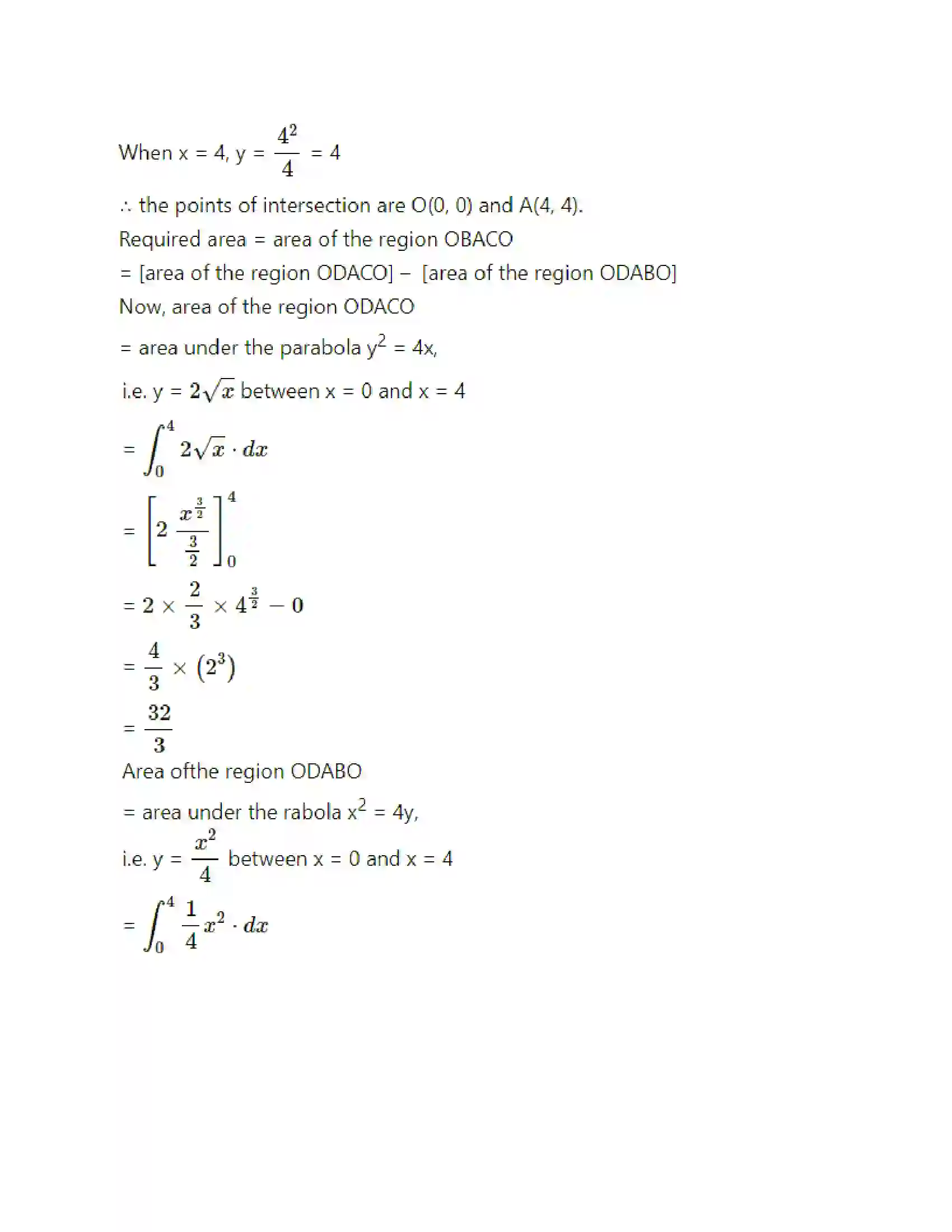Maharashtra Board Class 12th Mathematics & Statistics-2 (Arts & Science) Application of Definite Integration Solution 32