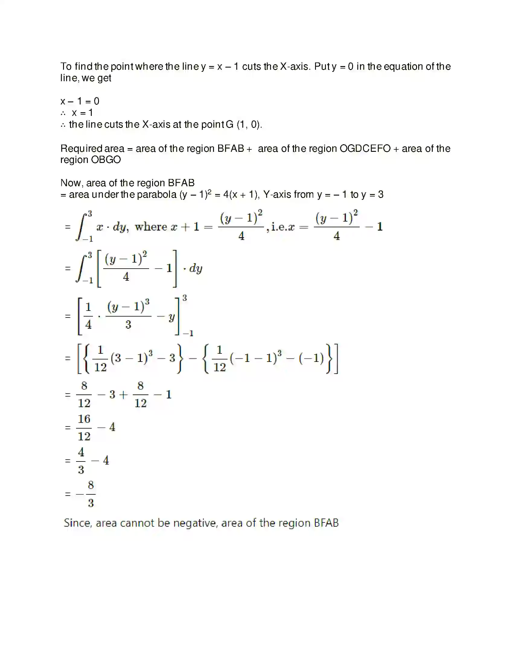 Maharashtra Board Class 12th Mathematics & Statistics-2 (Arts & Science) Application of Definite Integration Solution 42