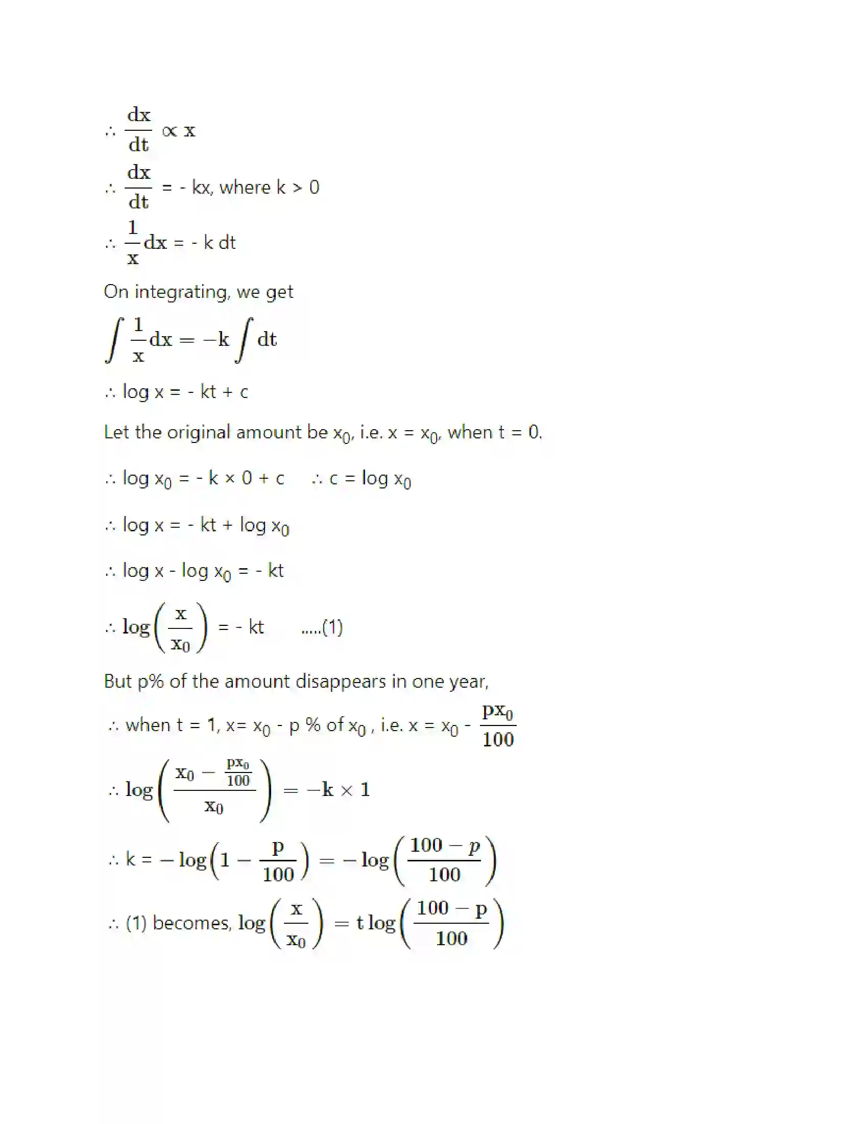 Maharashtra Board Class 12th Mathematics & Statistics-2 (Arts & Science) Differential Equations Solution 104