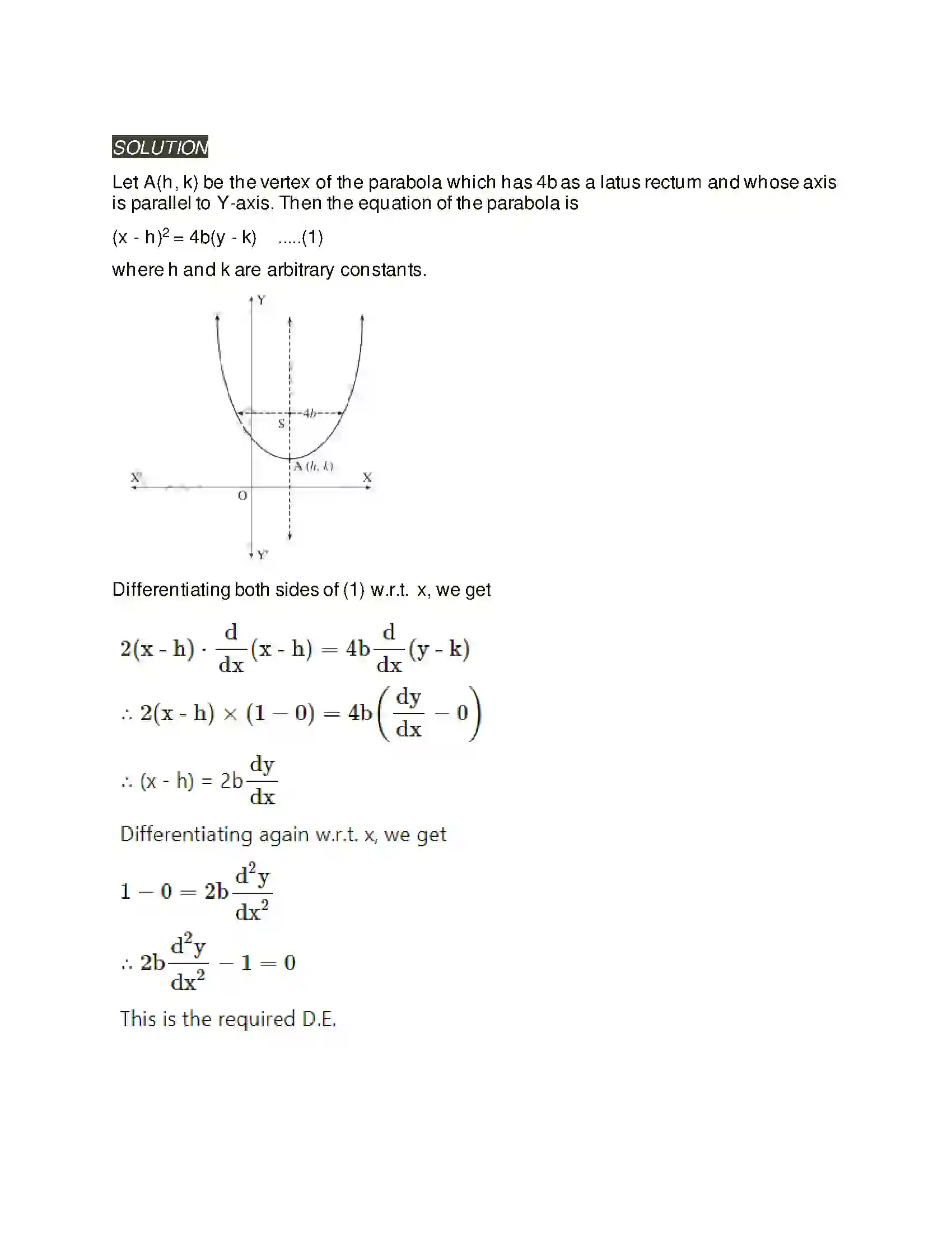 Maharashtra Board Class 12th Mathematics & Statistics-2 (Arts & Science) Differential Equations Solution 131