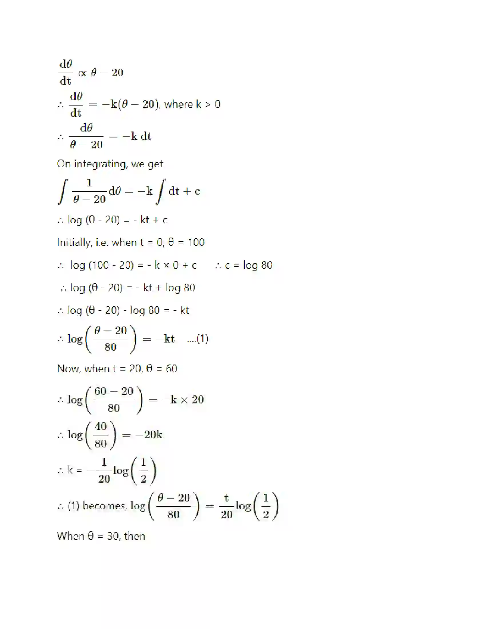 Maharashtra Board Class 12th Mathematics & Statistics-2 (Arts & Science) Differential Equations Solution 98