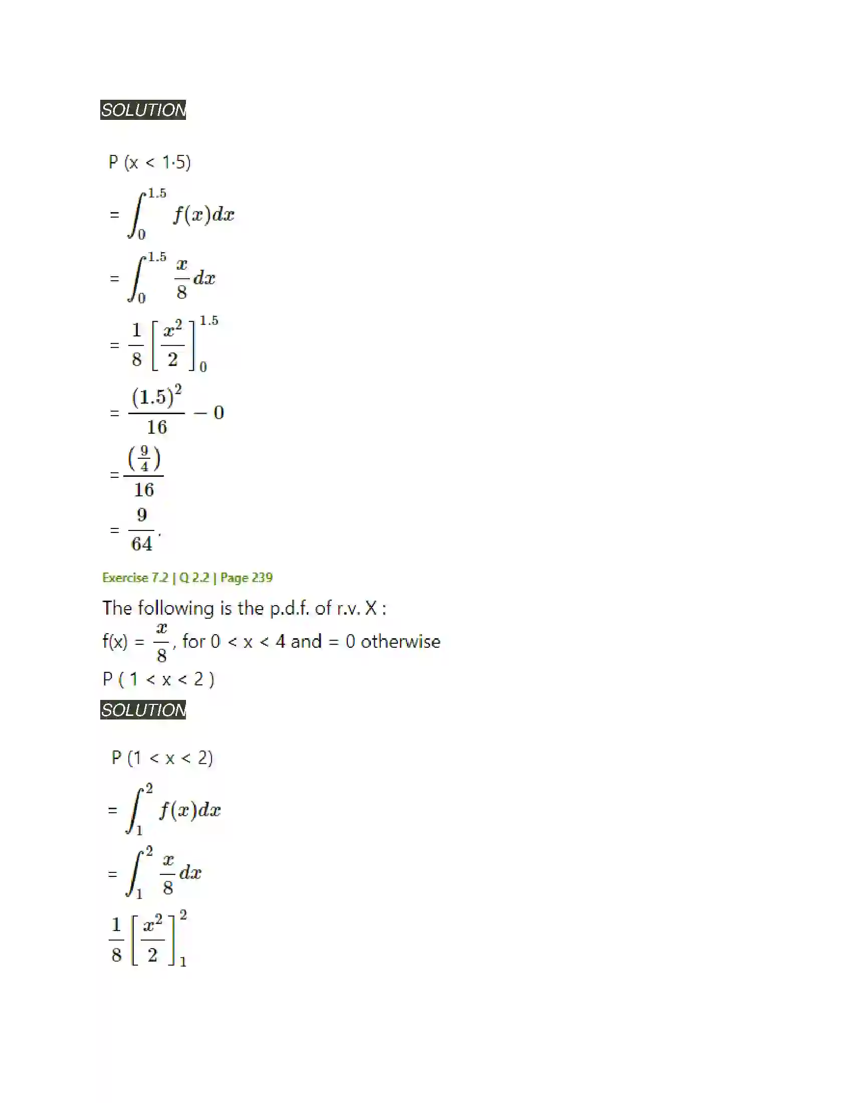 Maharashtra Board Class 12th Mathematics & Statistics-2 (Arts & Science) Probability Distributions Solution 24