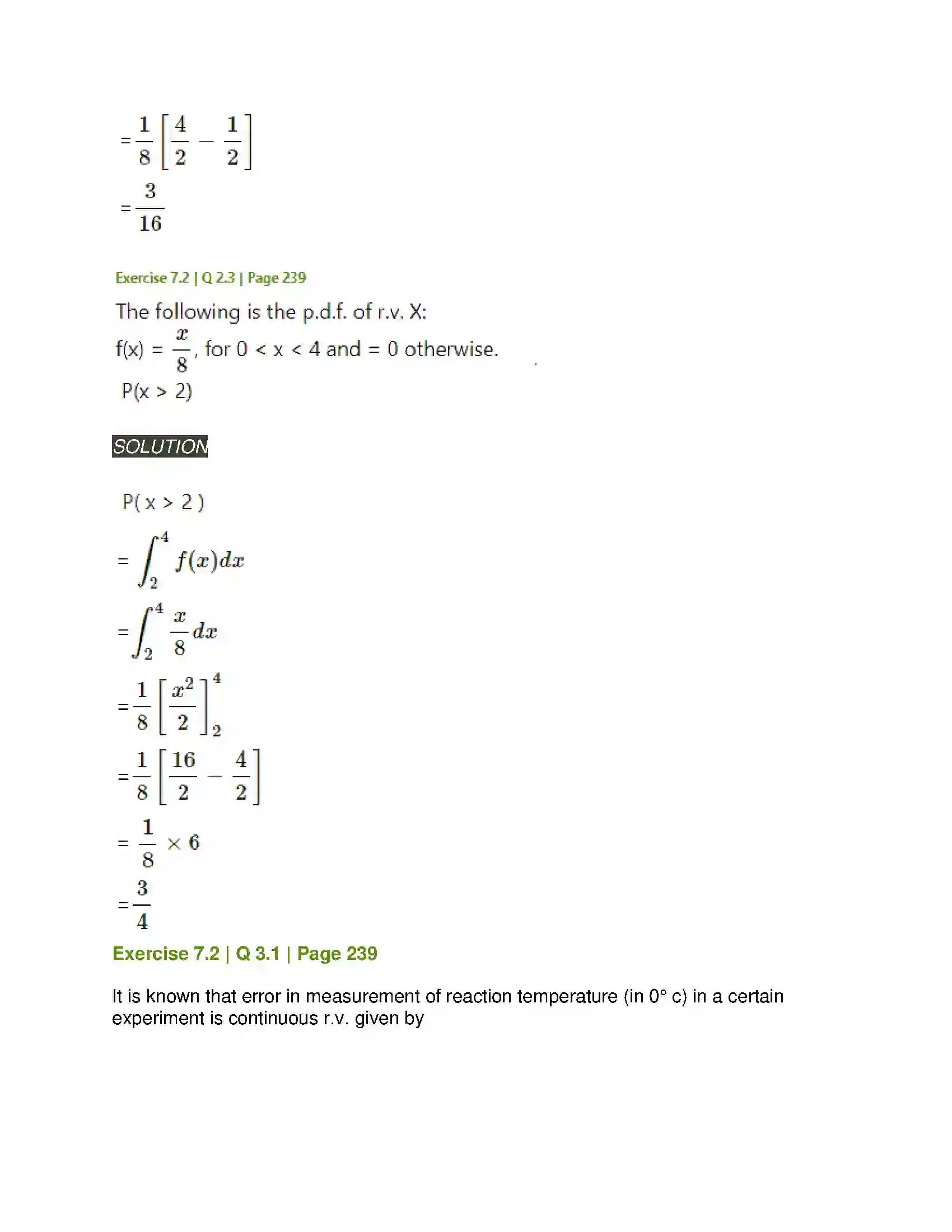 Maharashtra Board Class 12th Mathematics & Statistics-2 (Arts & Science) Probability Distributions Solution 25