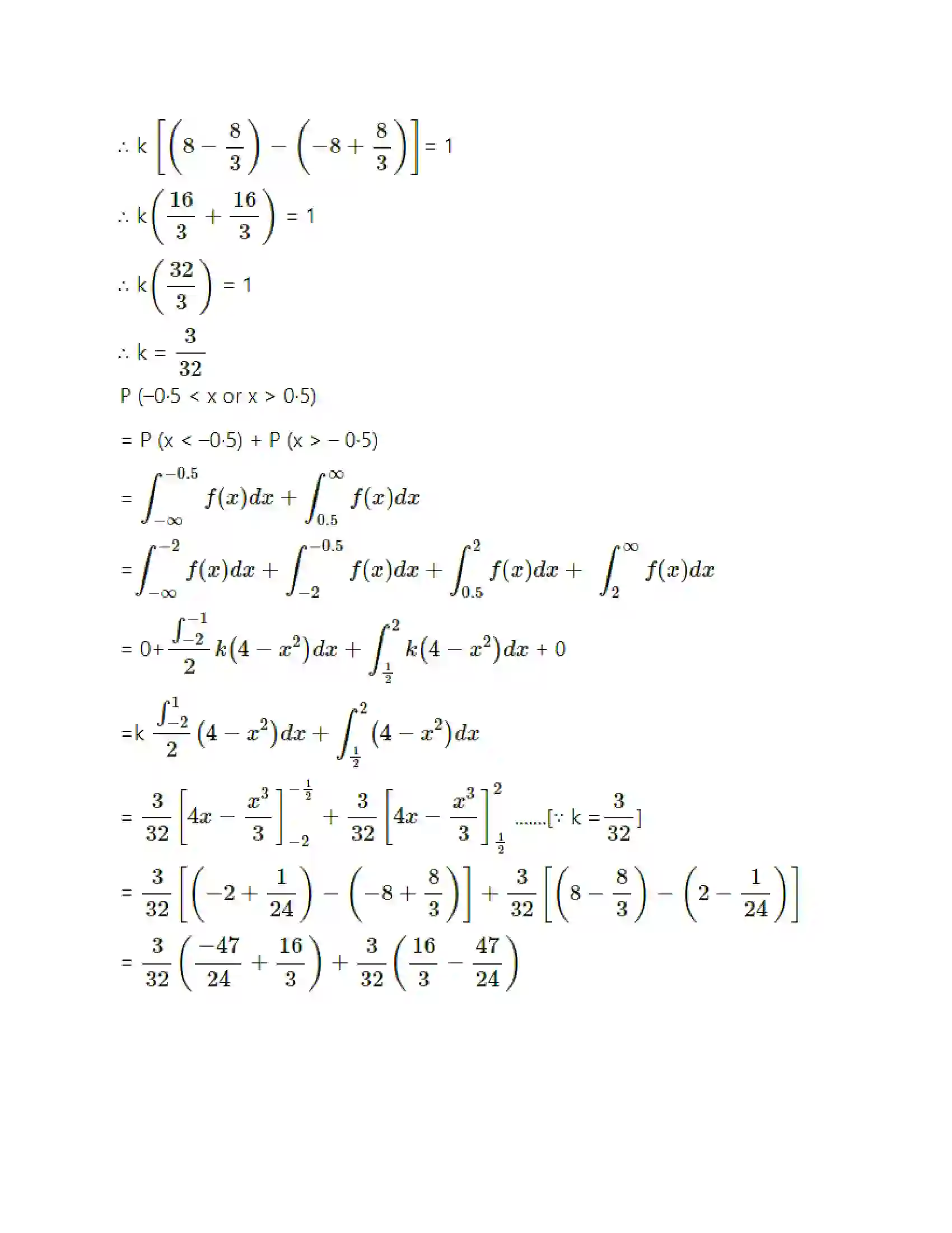 Maharashtra Board Class 12th Mathematics & Statistics-2 (Arts & Science) Probability Distributions Solution 40