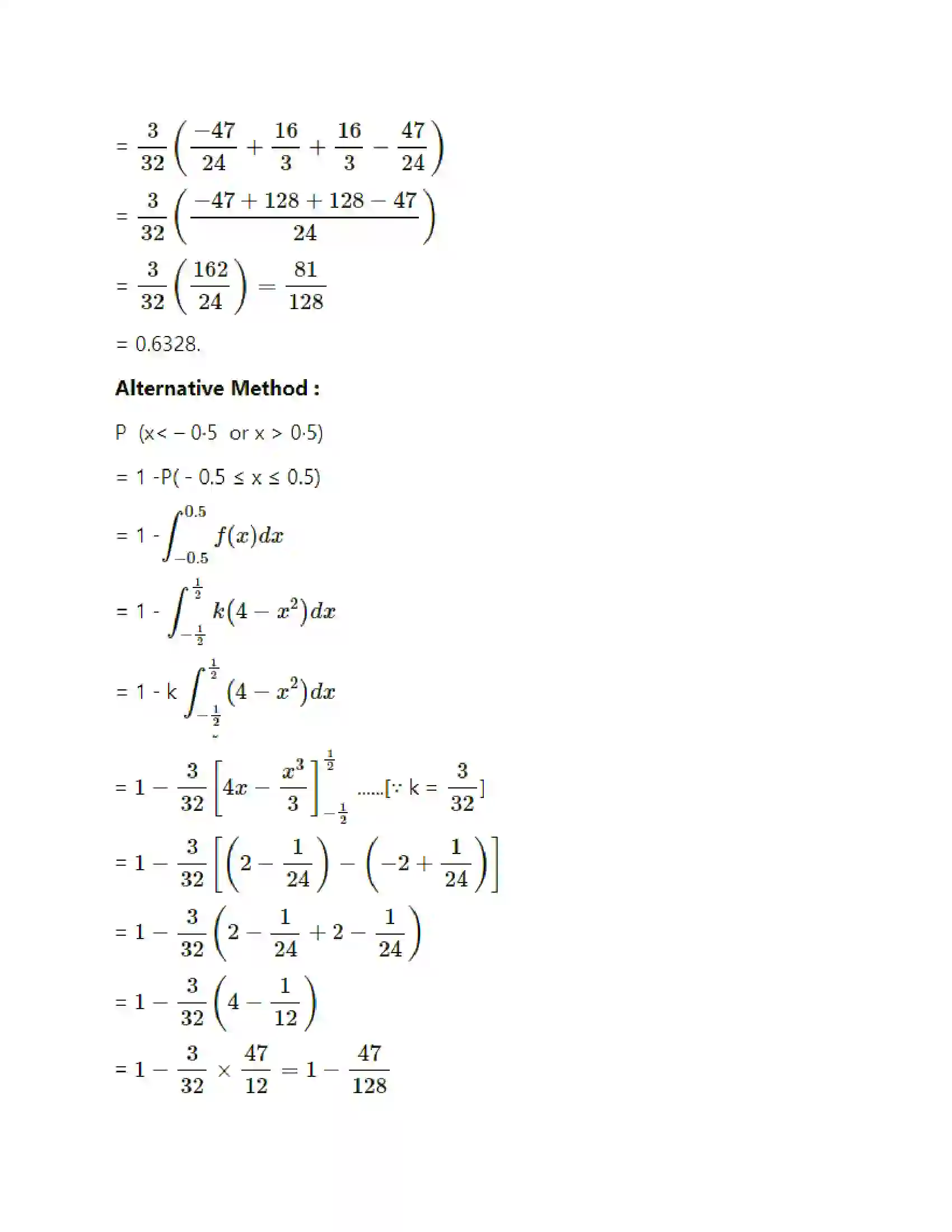 Maharashtra Board Class 12th Mathematics & Statistics-2 (Arts & Science) Probability Distributions Solution 41