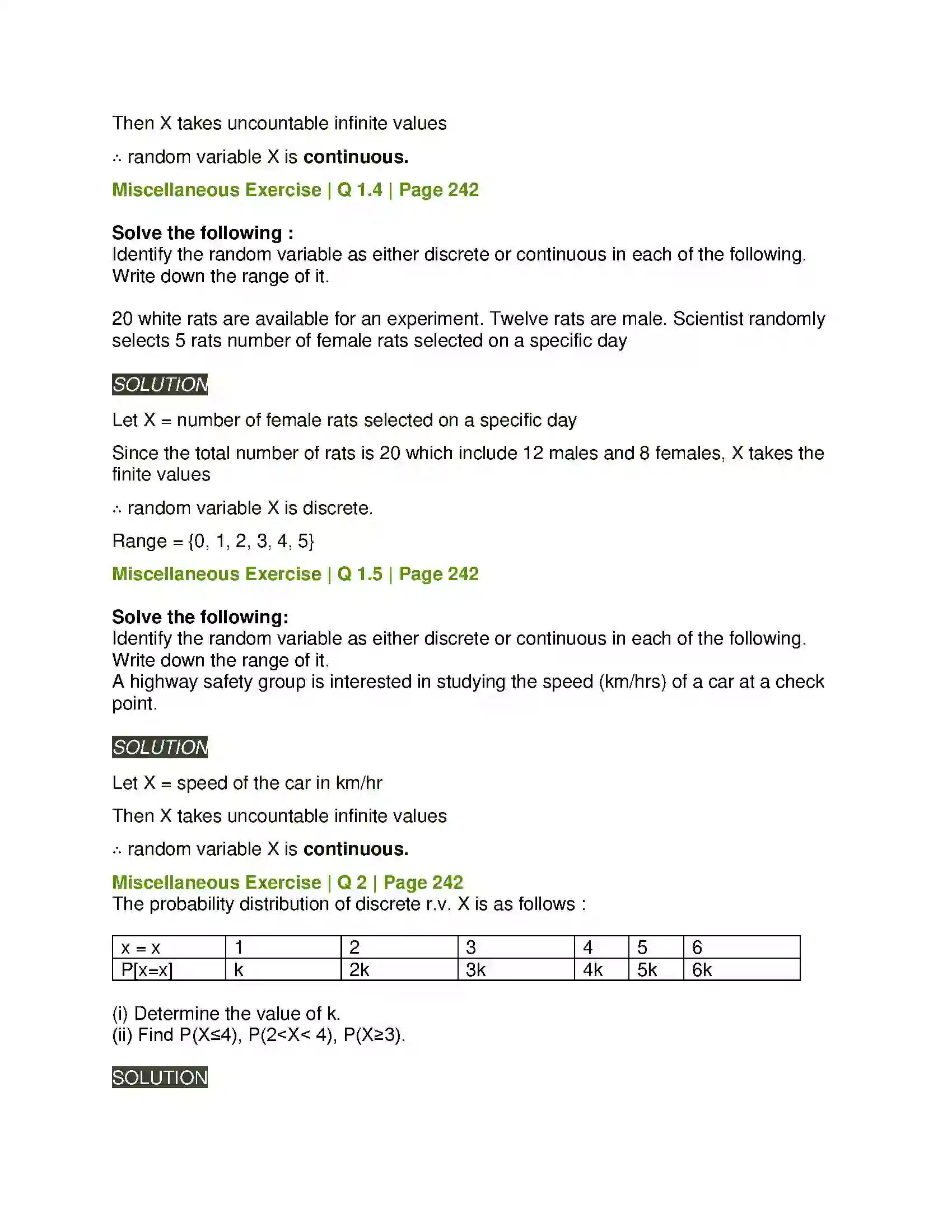 Maharashtra Board Class 12th Mathematics & Statistics-2 (Arts & Science) Probability Distributions Solution 55