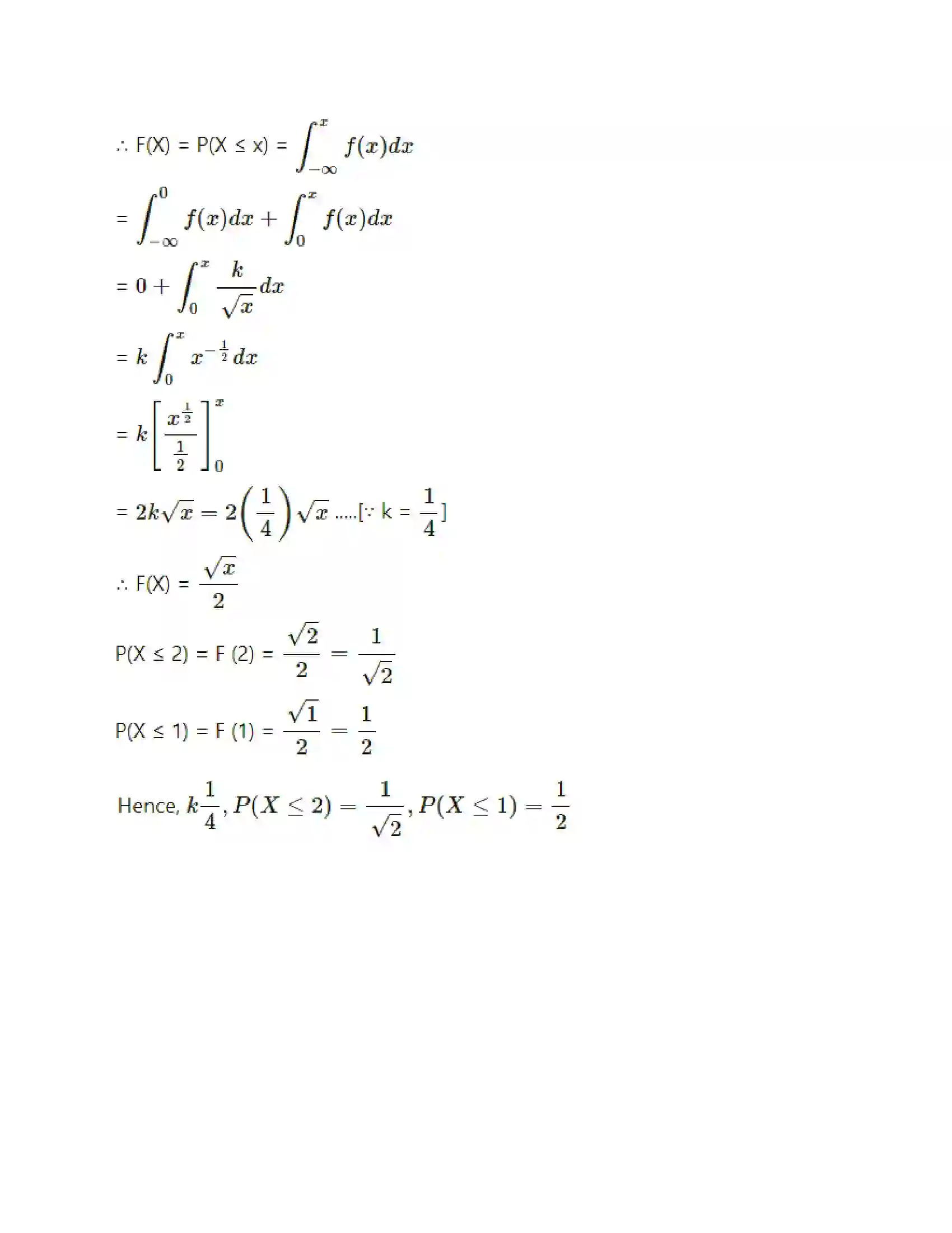 Maharashtra Board Class 12th Mathematics & Statistics-2 (Arts & Science) Probability Distributions Solution 85