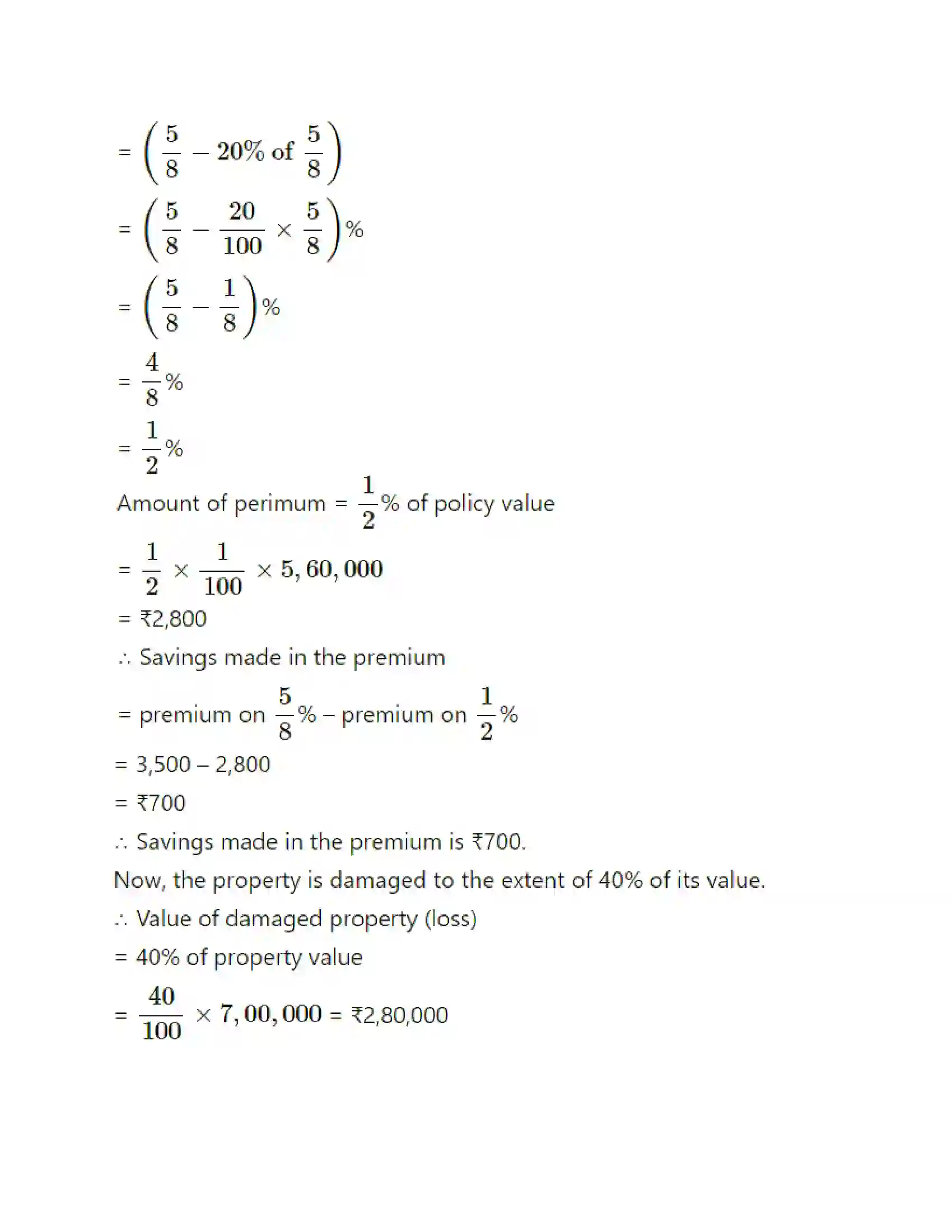 Maharashtra Board Class 12th Mathematics & Statistics-2 (Commerce) Insurance and Annuity Solution 45