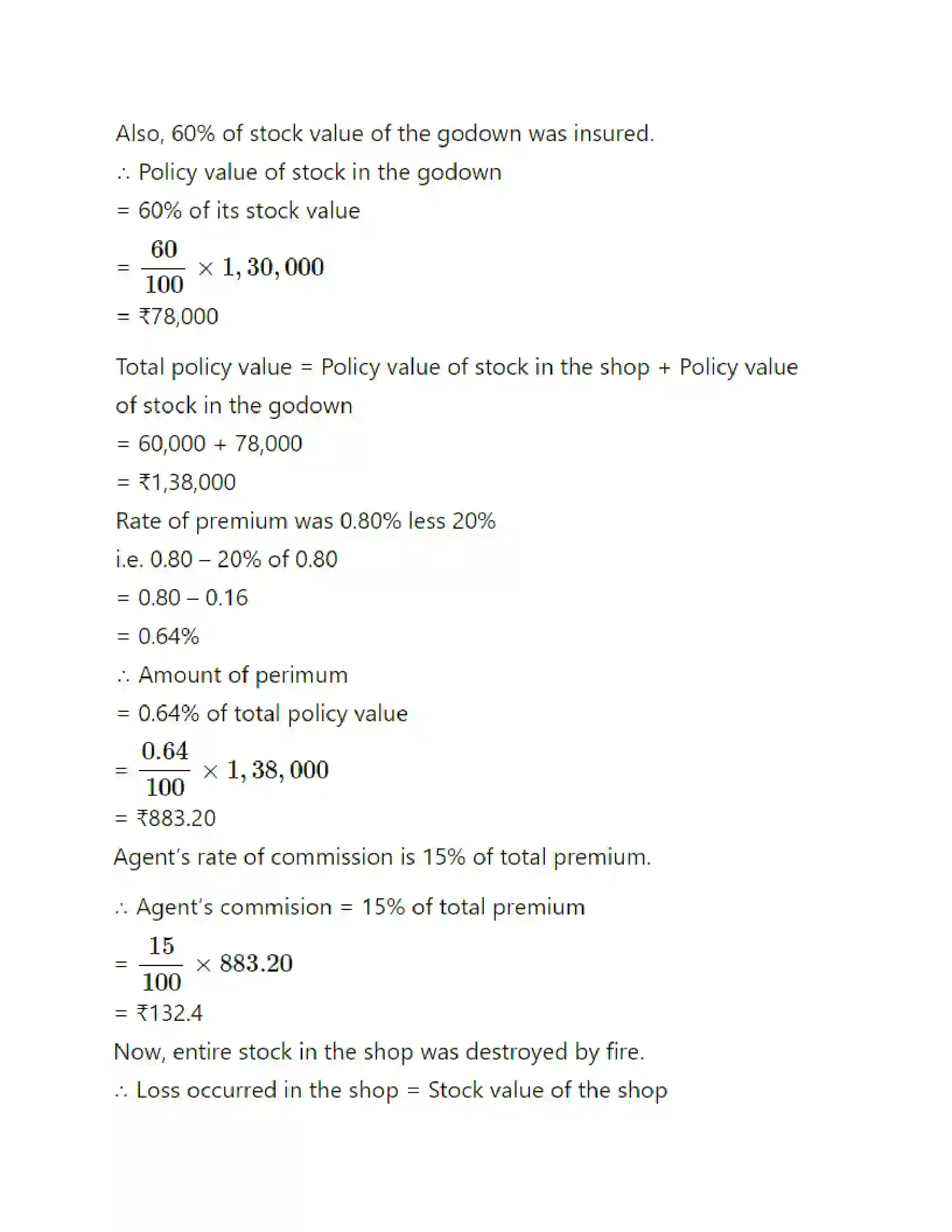 Maharashtra Board Class 12th Mathematics & Statistics-2 (Commerce) Insurance and Annuity Solution 47