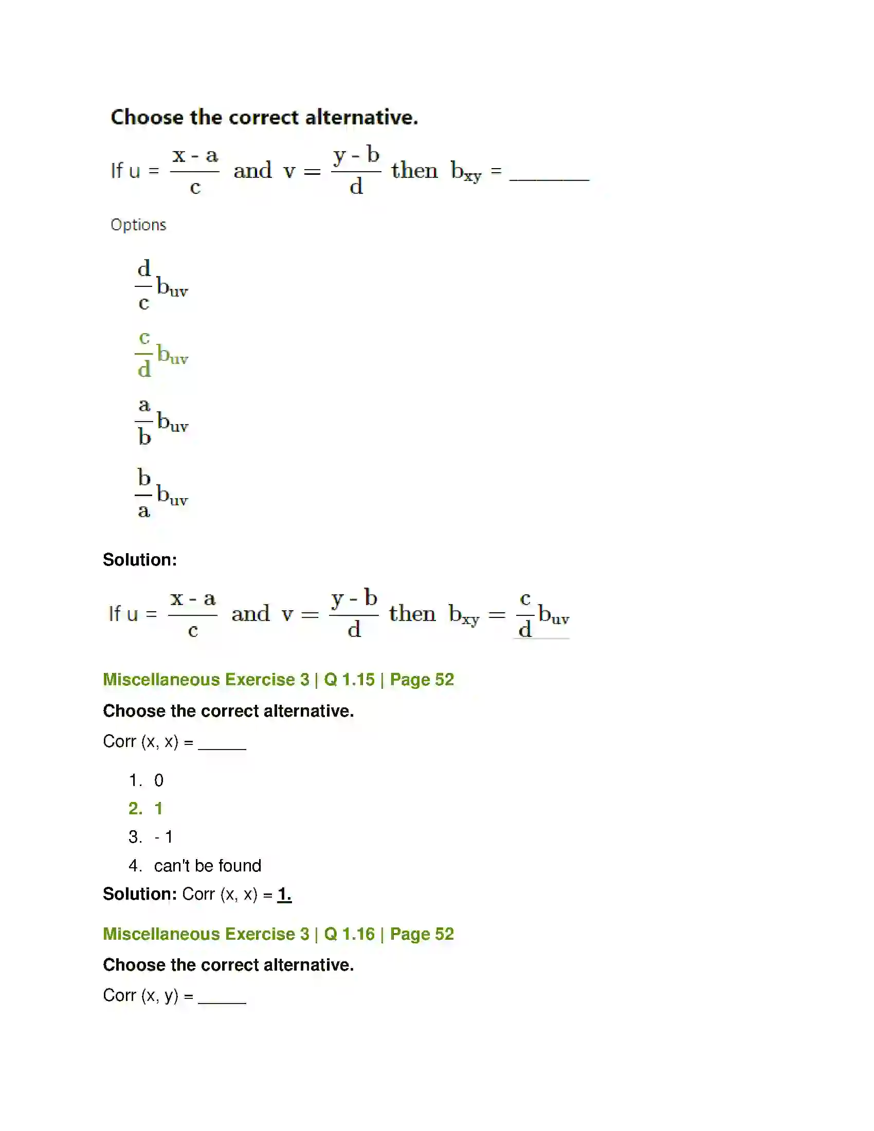 Maharashtra Board Class 12th Mathematics & Statistics-2 (Commerce) Linear Regression Solution 70