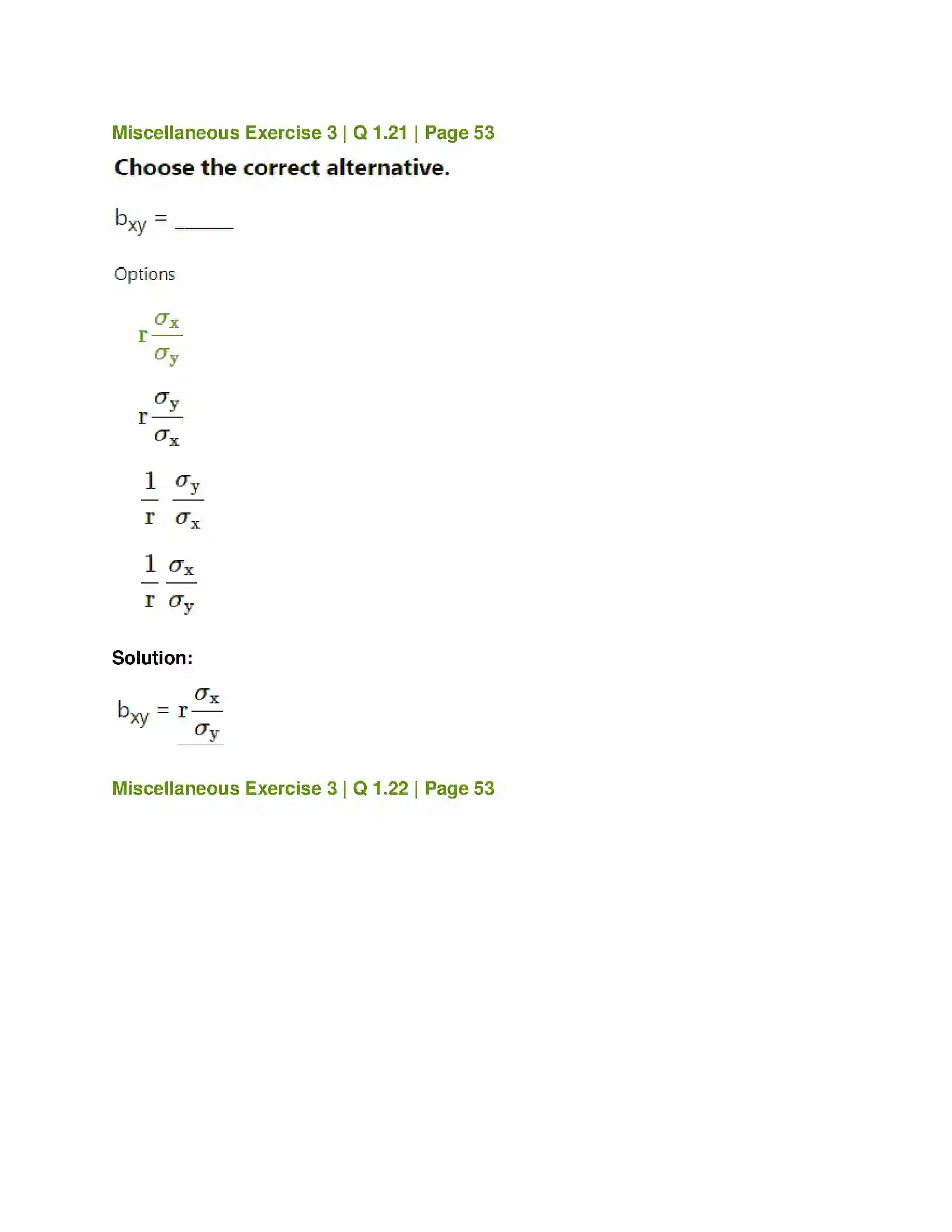 Maharashtra Board Class 12th Mathematics & Statistics-2 (Commerce) Linear Regression Solution 73