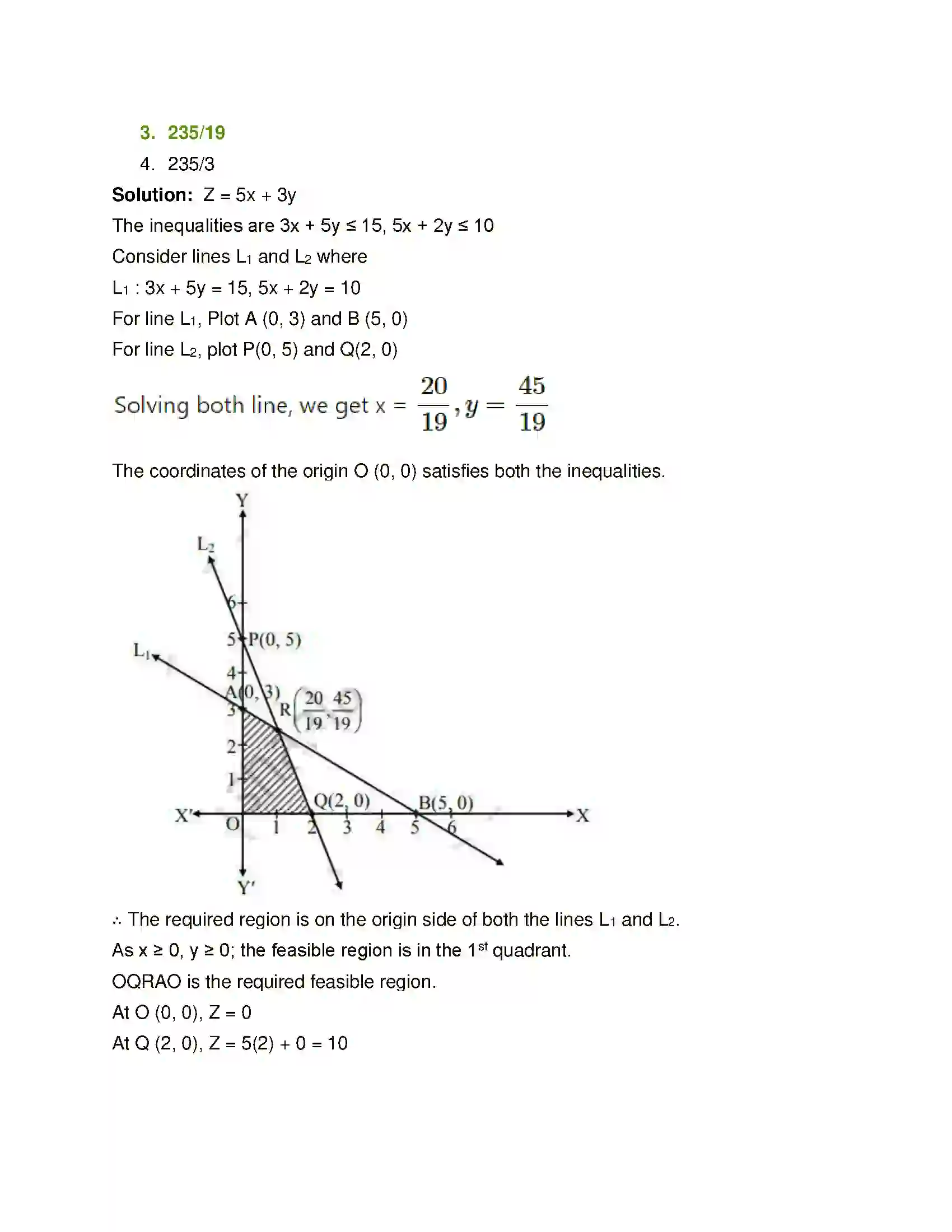Maharashtra Board Class 12th Mathematics & Statistics-2 (Commerce) Linear Programming Solution 24
