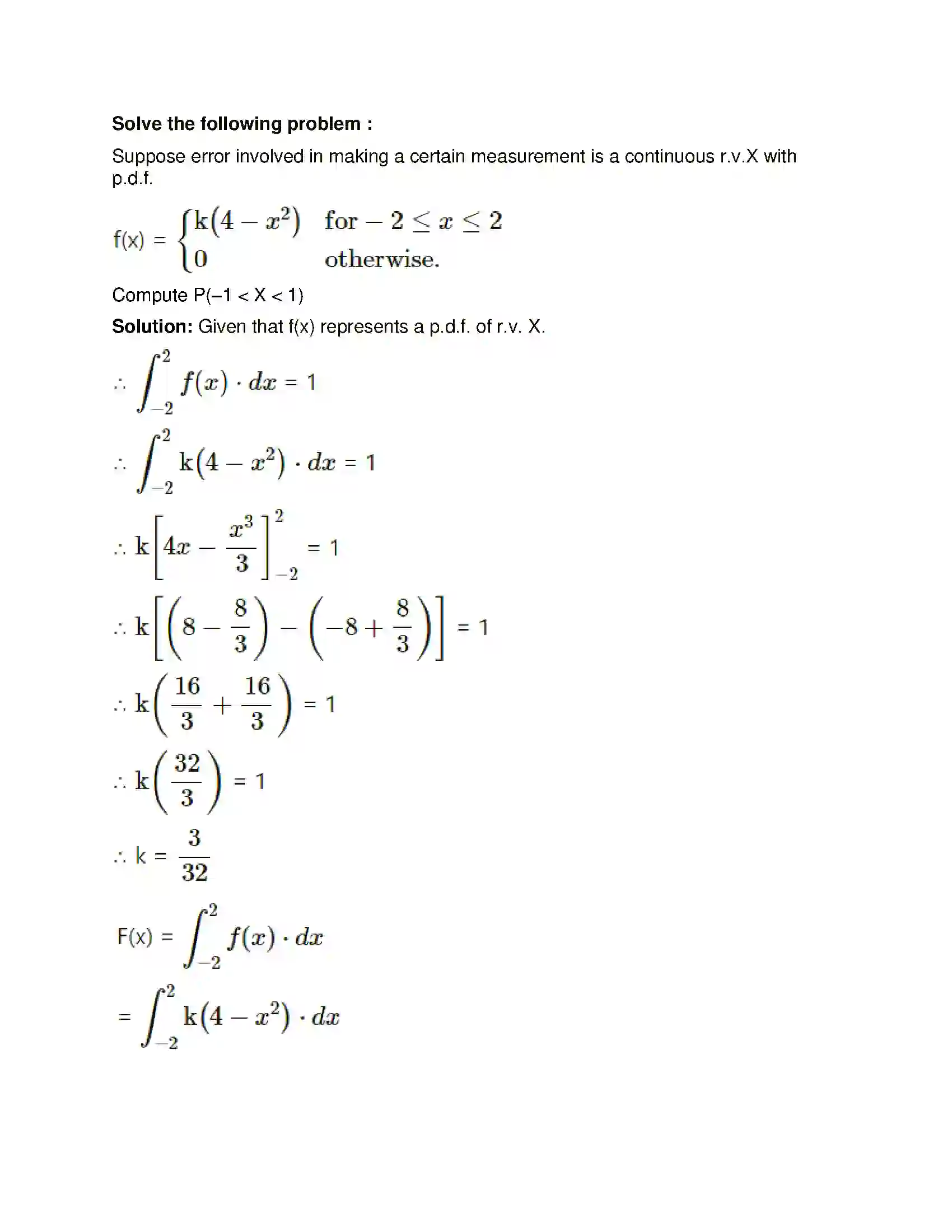 Maharashtra Board Class 12th Mathematics & Statistics-2 (Commerce) Probability Distributions Solution 118
