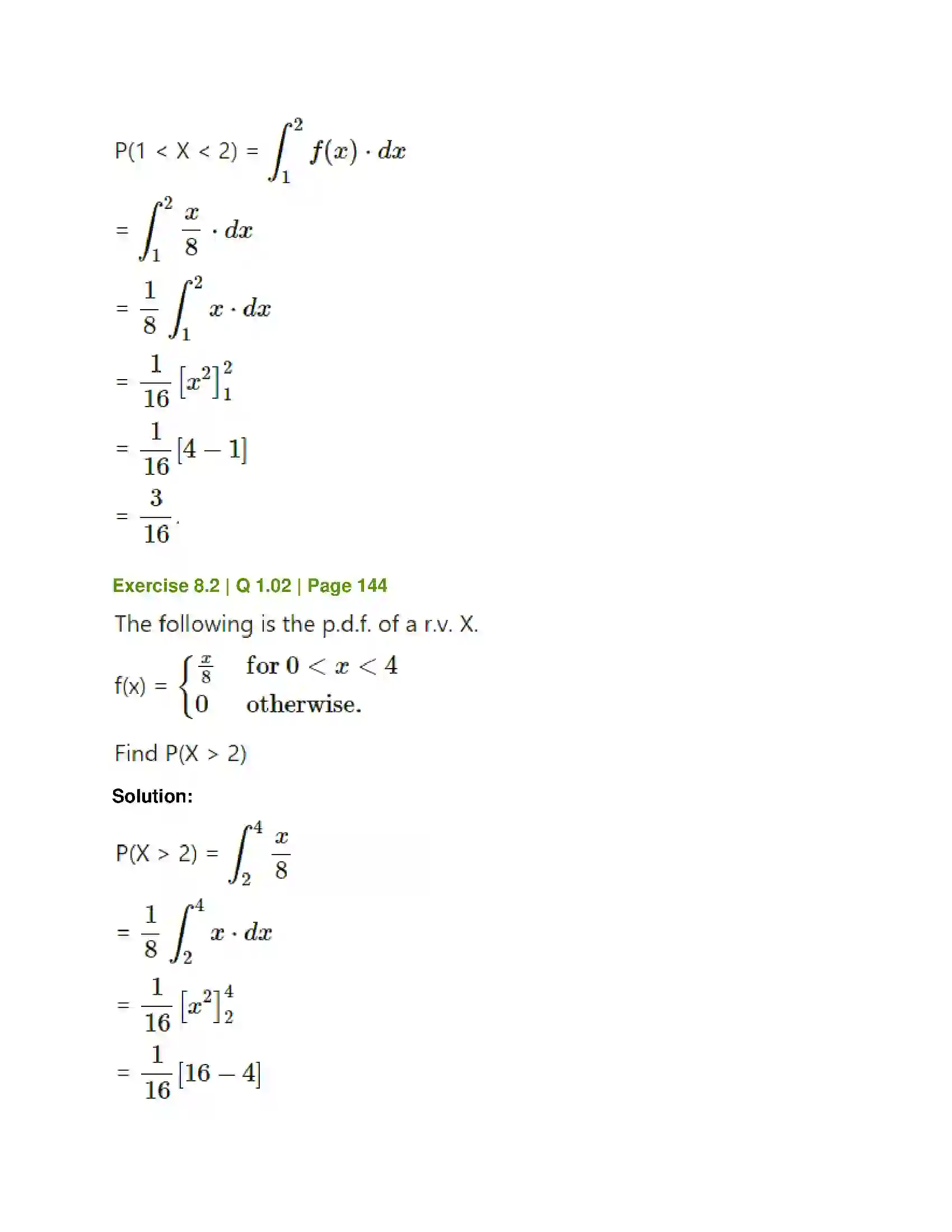 Maharashtra Board Class 12th Mathematics & Statistics-2 (Commerce) Probability Distributions Solution 23