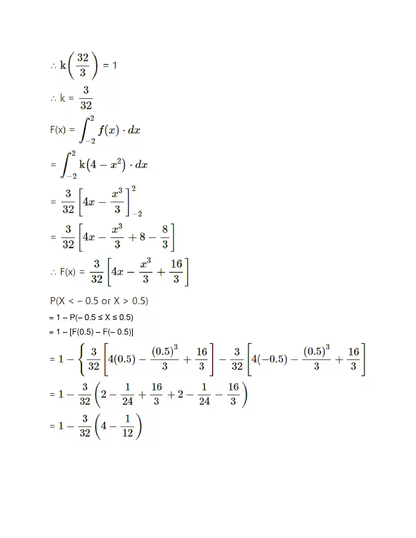Maharashtra Board Class 12th Mathematics & Statistics-2 (Commerce) Probability Distributions Solution 37