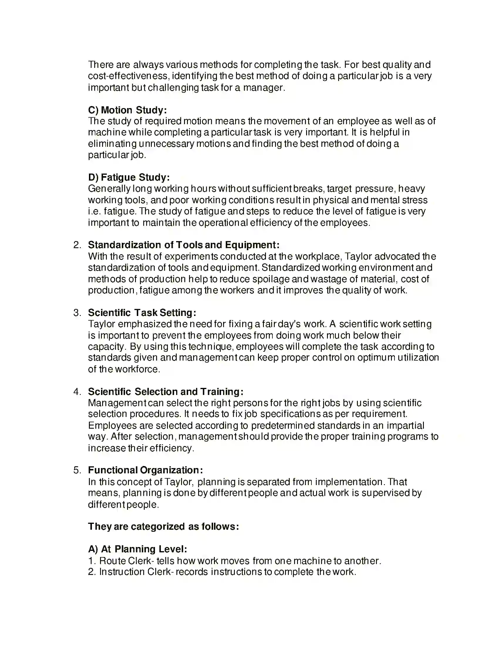 Maharashtra Board Class 12th Organisation of Commerce & Management Principles of Management Solution 16