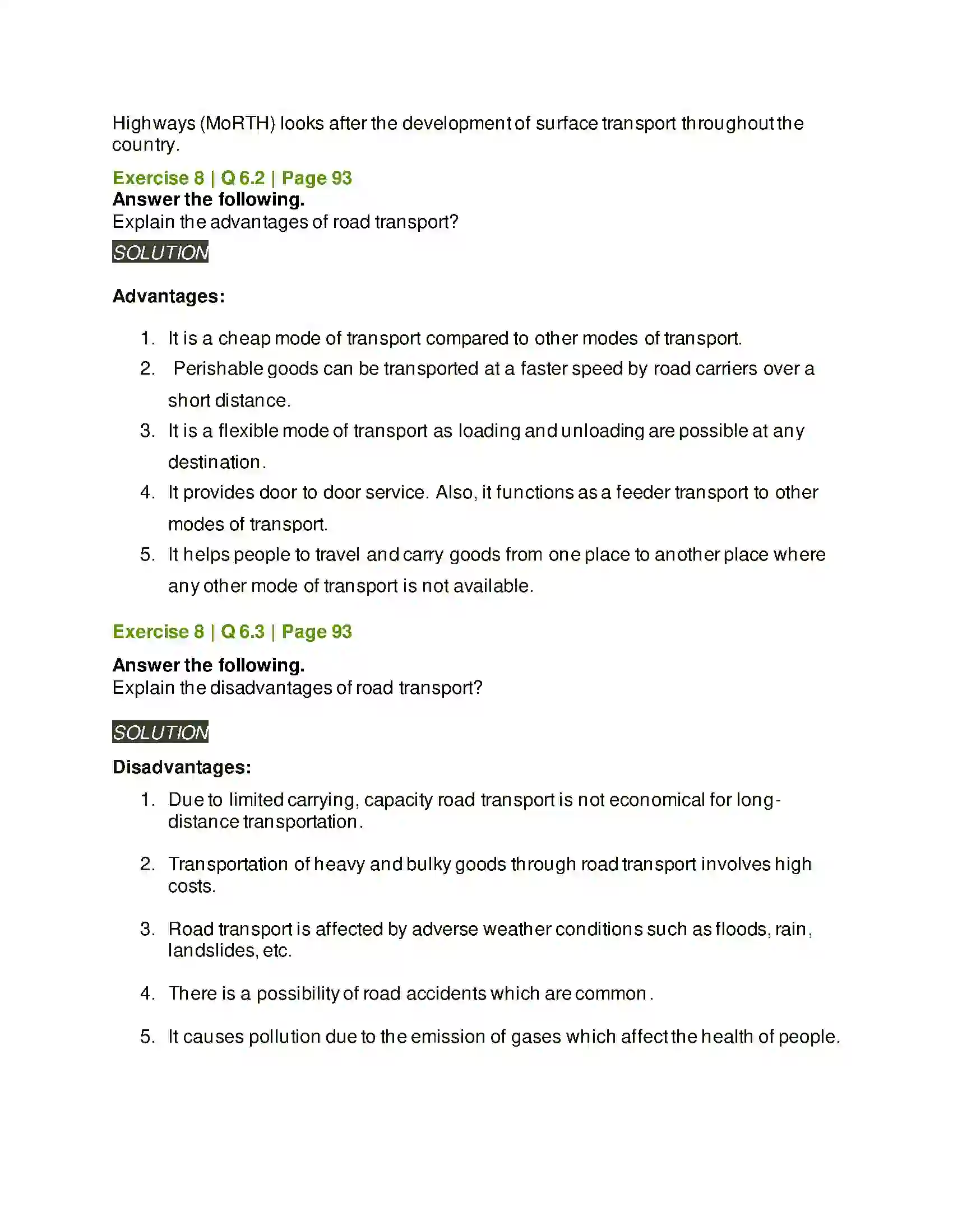 Maharashtra Board Class 12th Organisation of Commerce & Management Business Services Solution 48