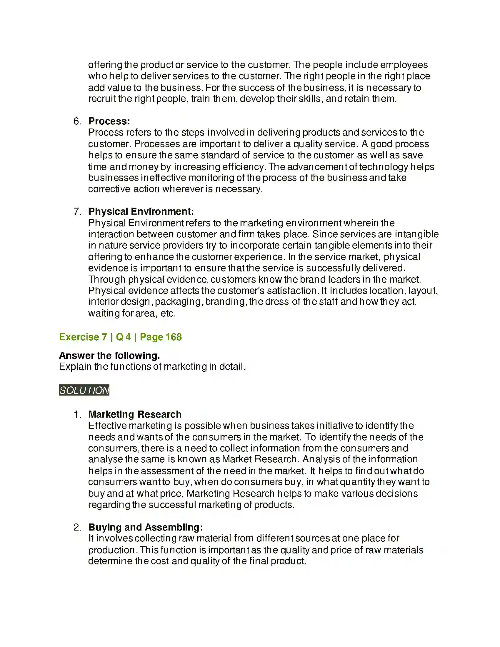 Maharashtra Board Class 12th Organisation of Commerce & Management Marketing Solution 28