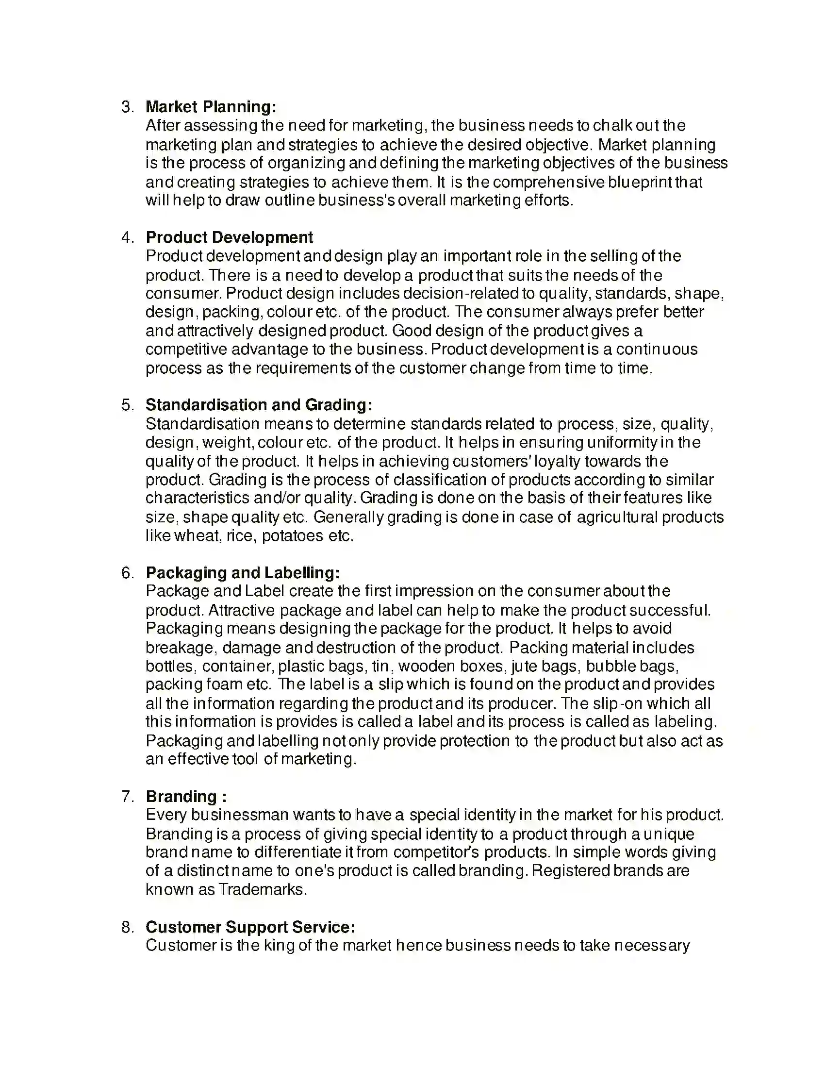 Maharashtra Board Class 12th Organisation of Commerce & Management Marketing Solution 29