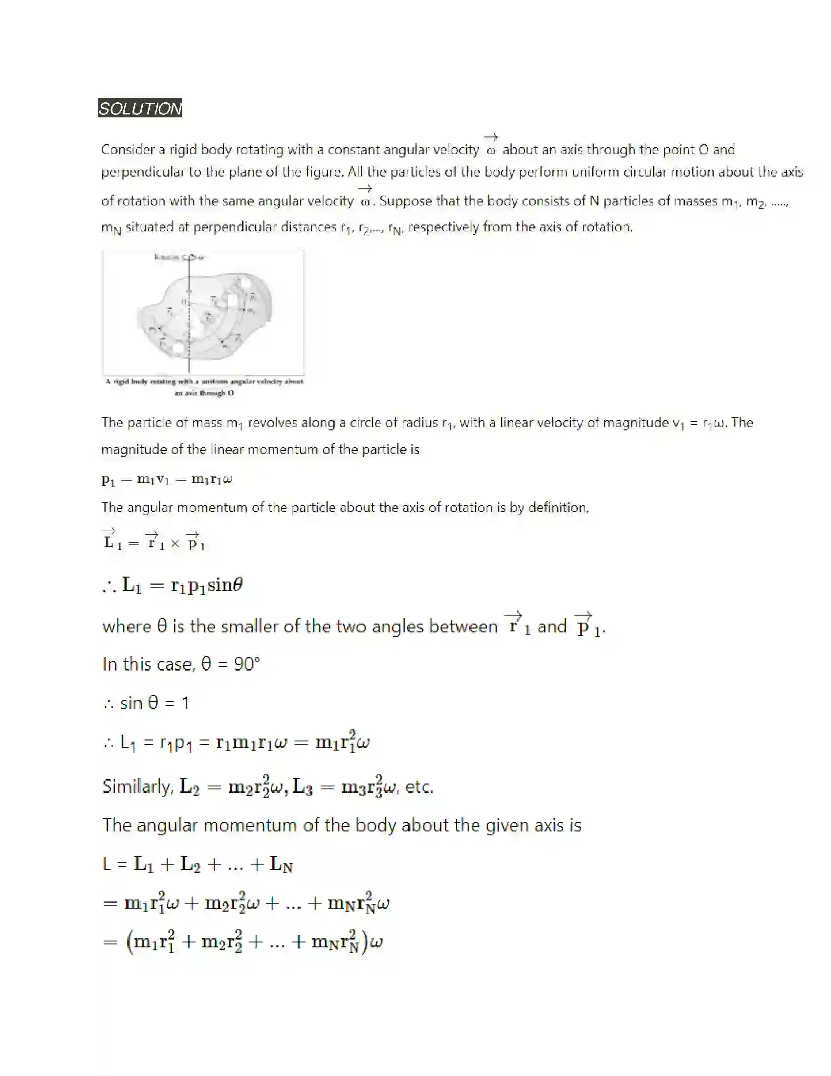 Maharashtra Board Class 12th Physics Rotational Dynamics Solution 15