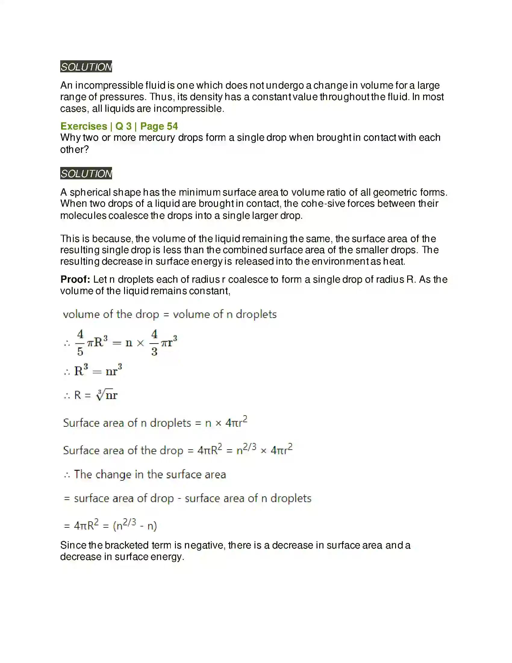 Maharashtra Board Class 12th Physics Mechanical Properties of Fluids Solution 4