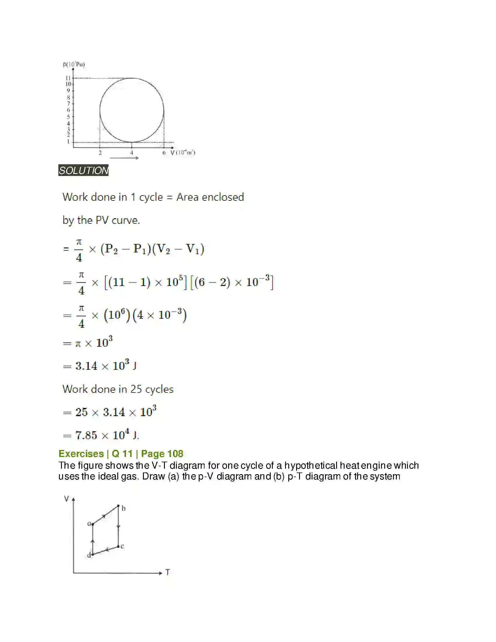 Maharashtra Board Class 12th Physics Thermodynamics Solution 11