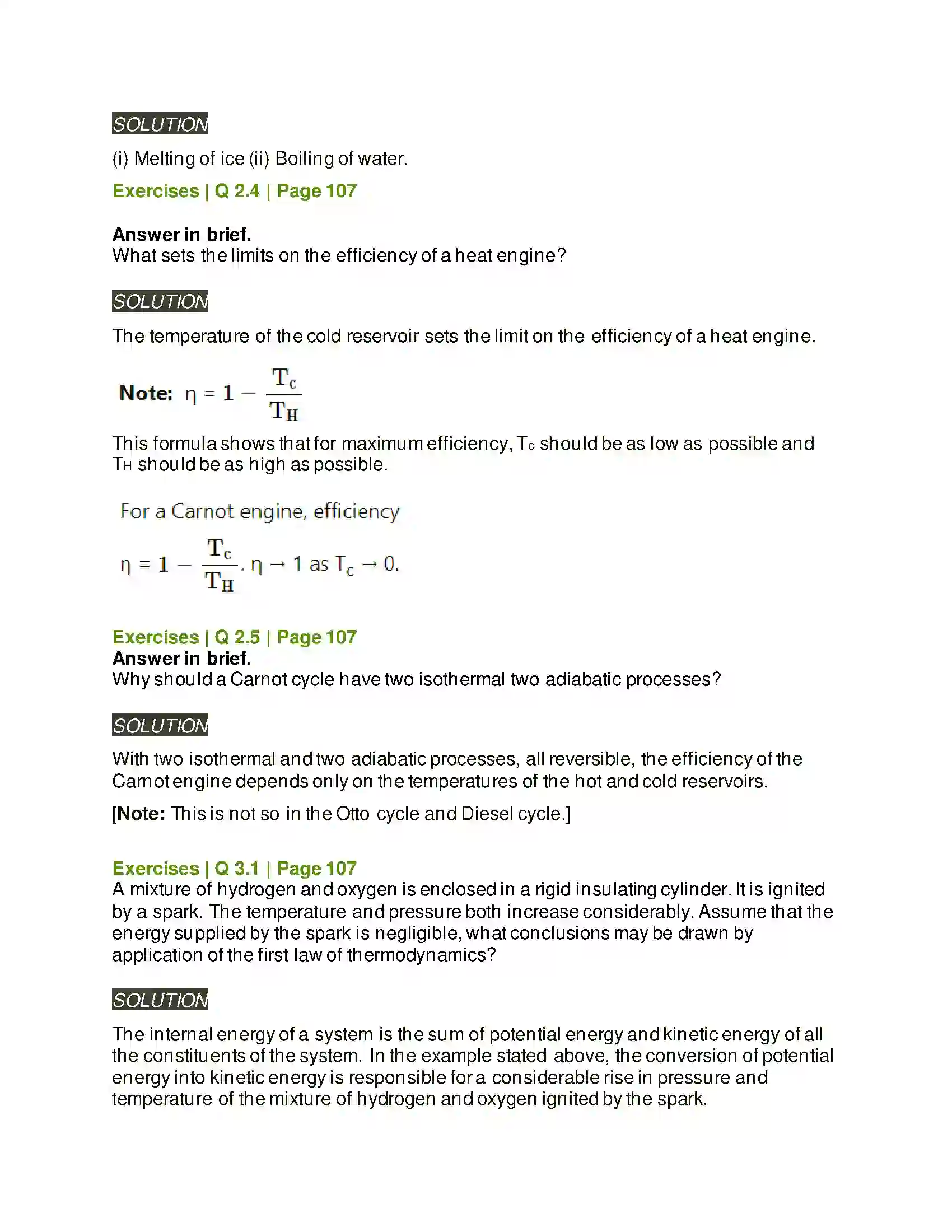 Maharashtra Board Class 12th Physics Thermodynamics Solution 4