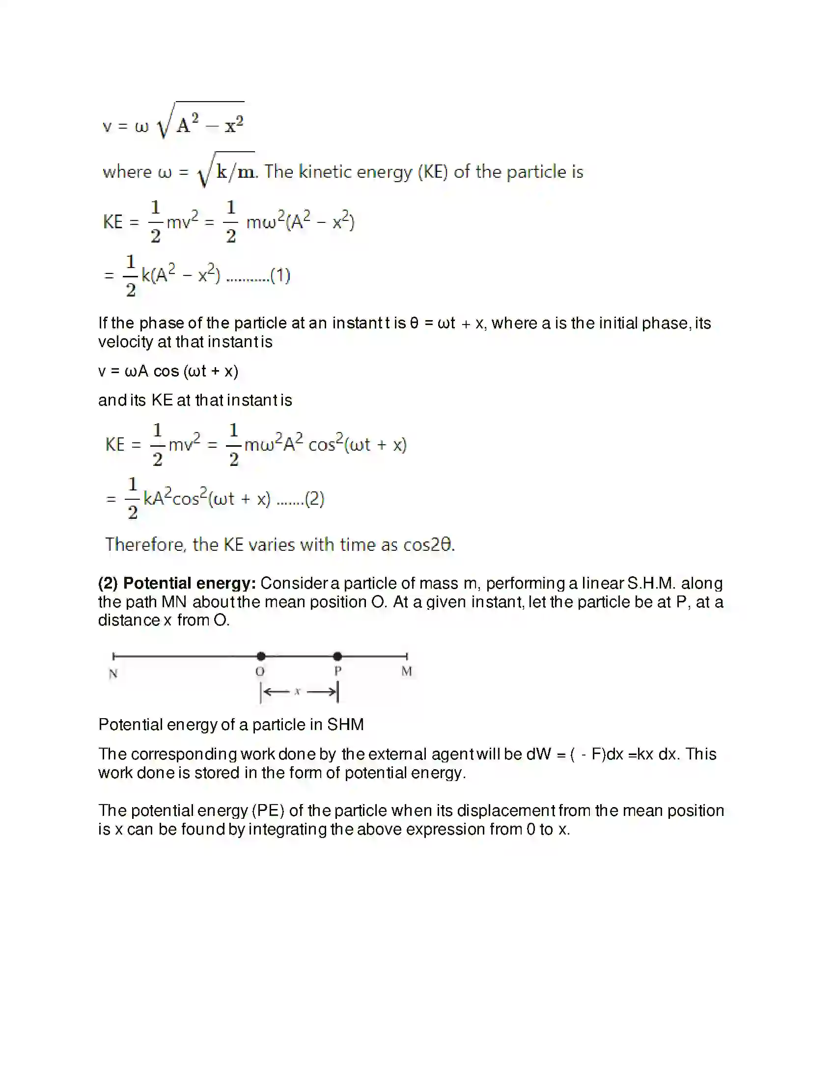 Maharashtra Board Class 12th Physics Oscillations Solution 12