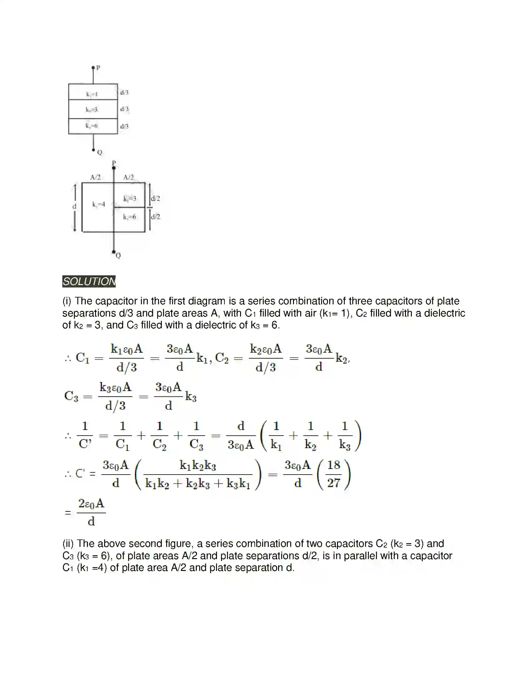 Maharashtra Board Class 12th Physics Electrostatics Solution 14