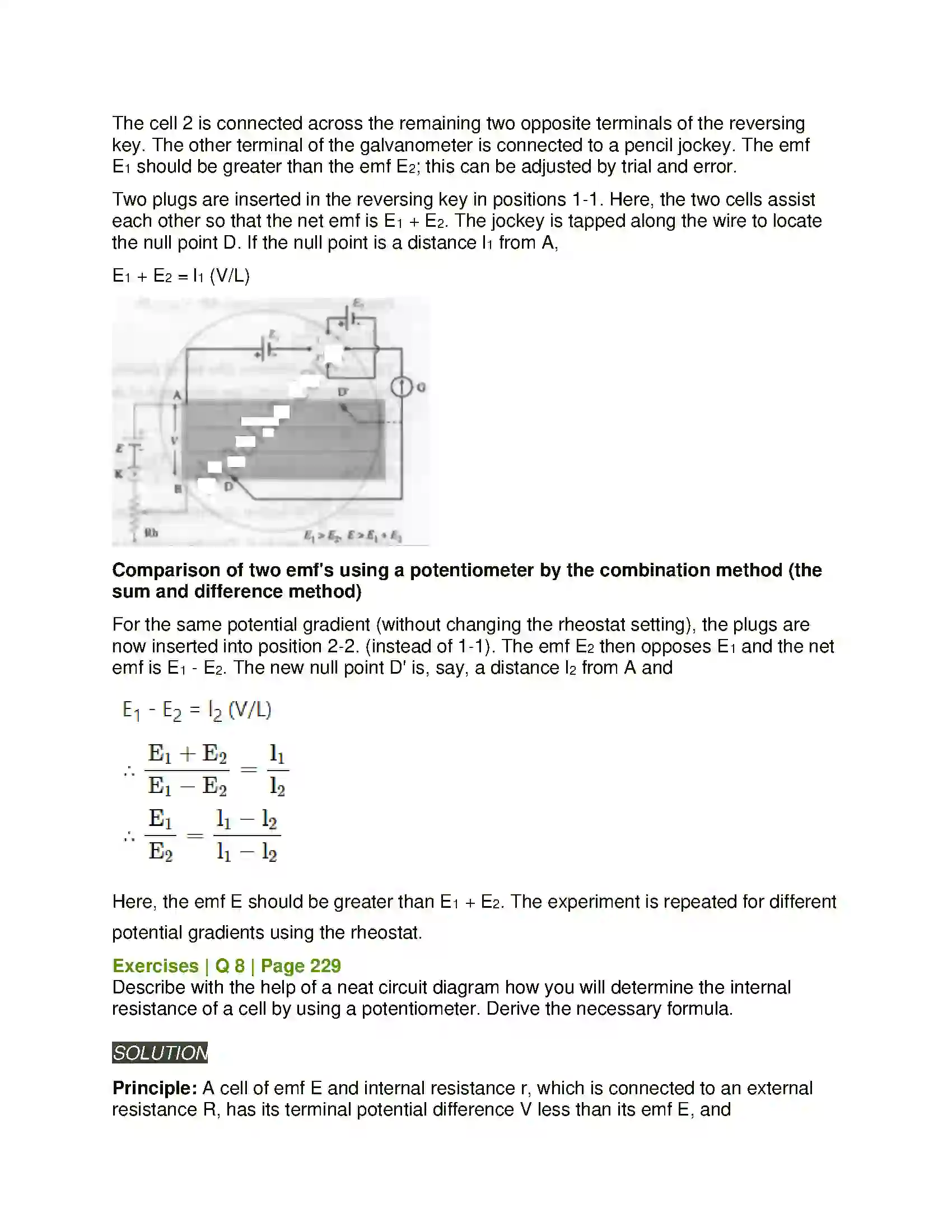 Maharashtra Board Class 12th Physics Current Electricity Solution 13