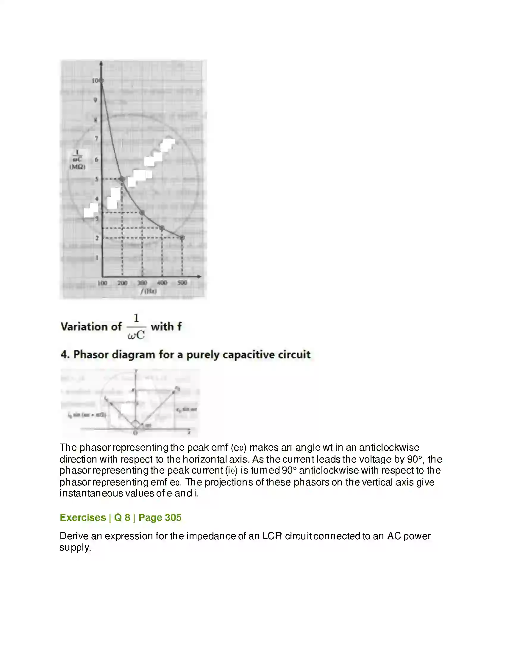 Maharashtra Board Class 12th Physics AC Circuits Solution 12