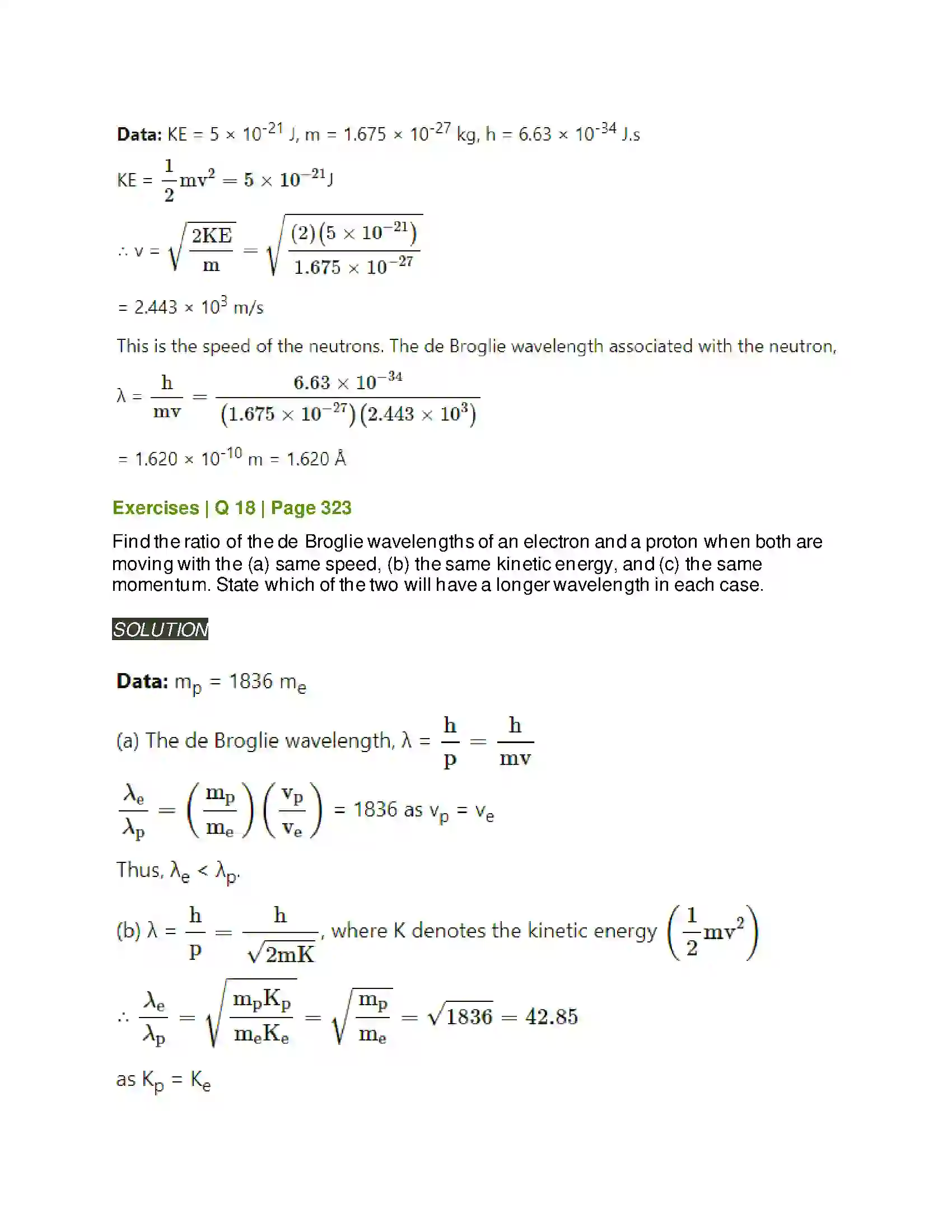 Maharashtra Board Class 12th Physics Dual Nature of Radiation and Matter Solution 15