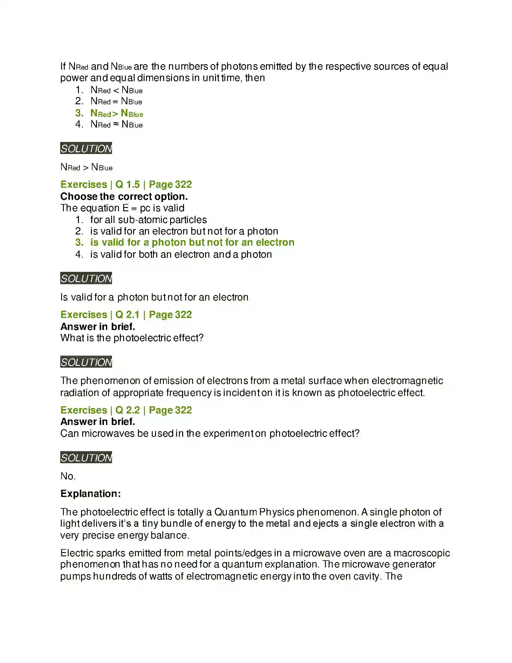 Maharashtra Board Class 12th Physics Dual Nature of Radiation and Matter Solution 2