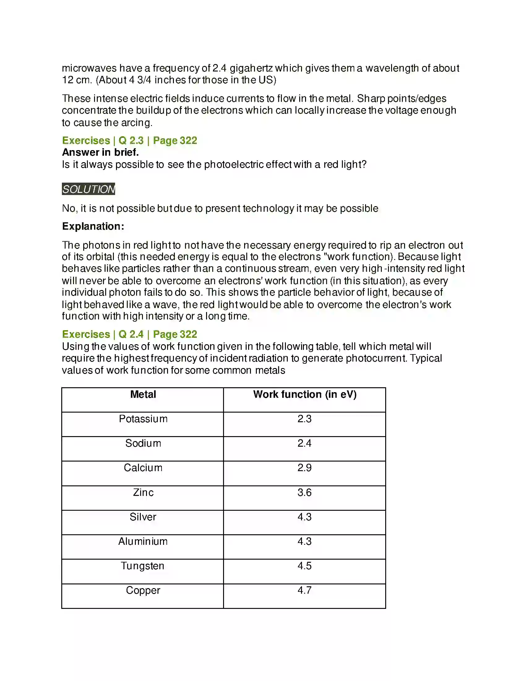 Maharashtra Board Class 12th Physics Dual Nature of Radiation and Matter Solution 3