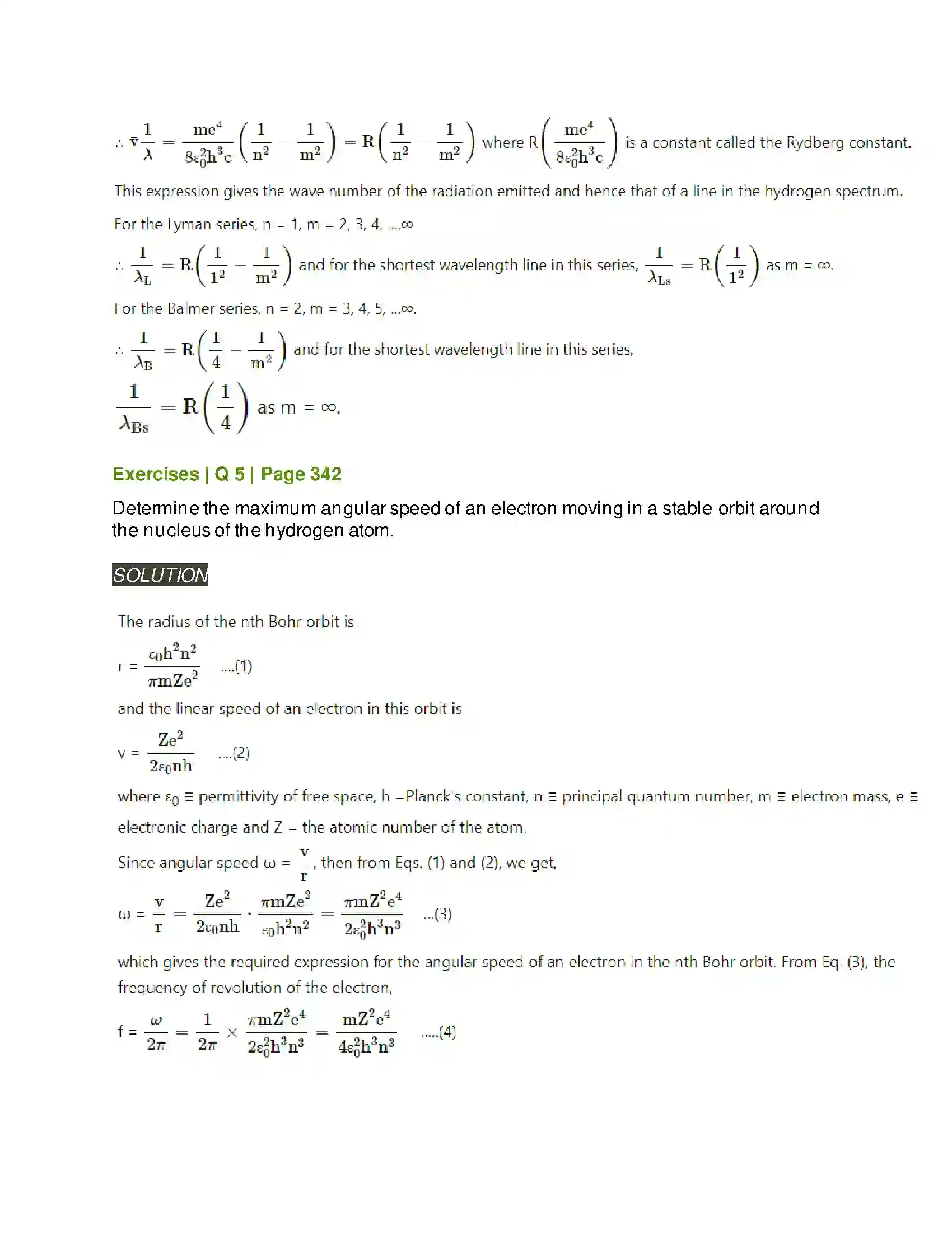 Maharashtra Board Class 12th Physics Structure of Atoms and Nuclei Solution 7