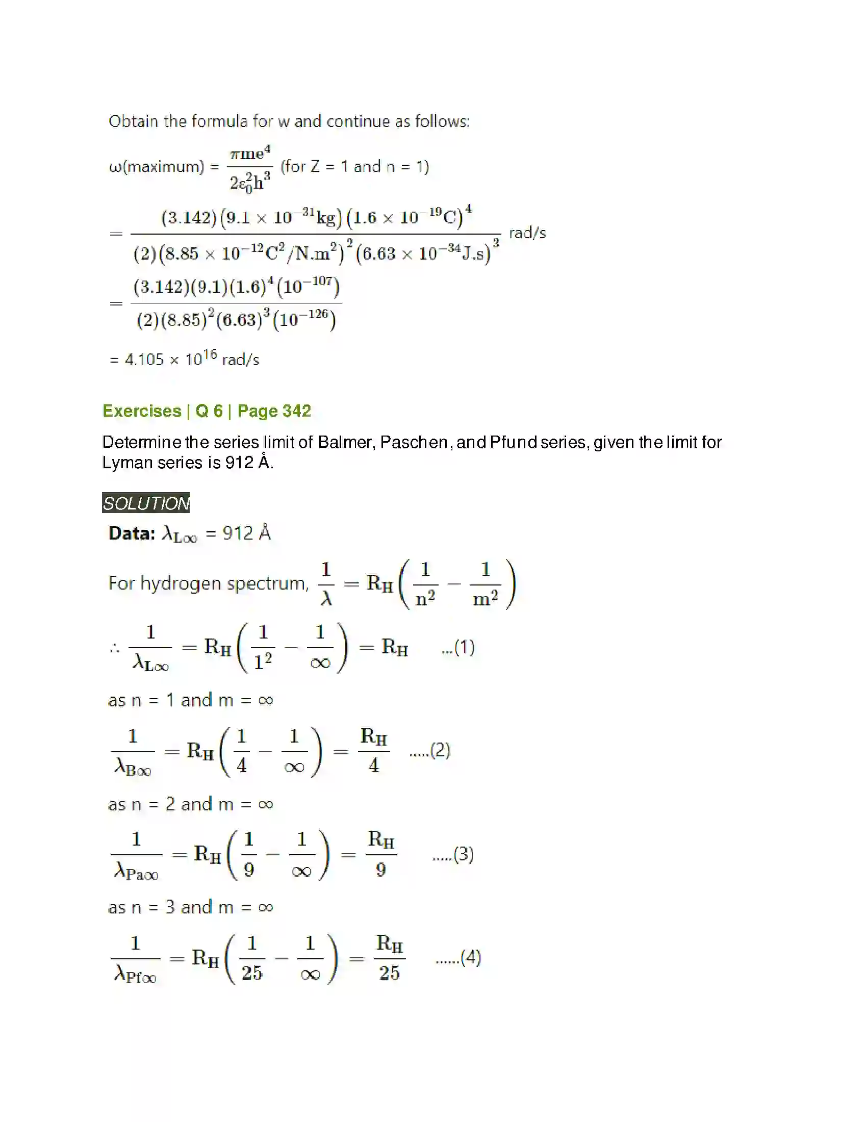 Maharashtra Board Class 12th Physics Structure of Atoms and Nuclei Solution 8