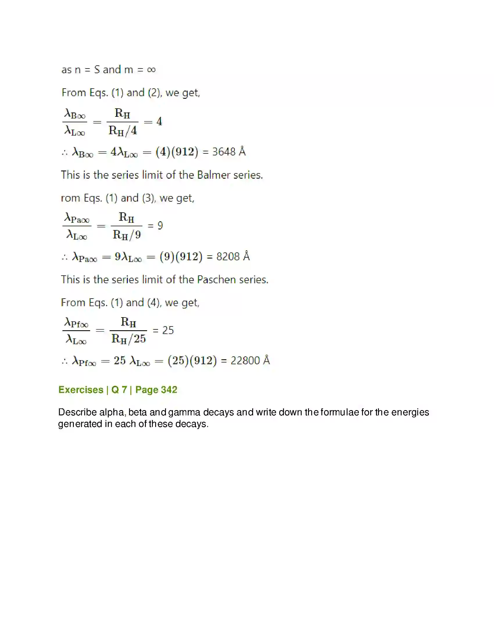 Maharashtra Board Class 12th Physics Structure of Atoms and Nuclei Solution 9