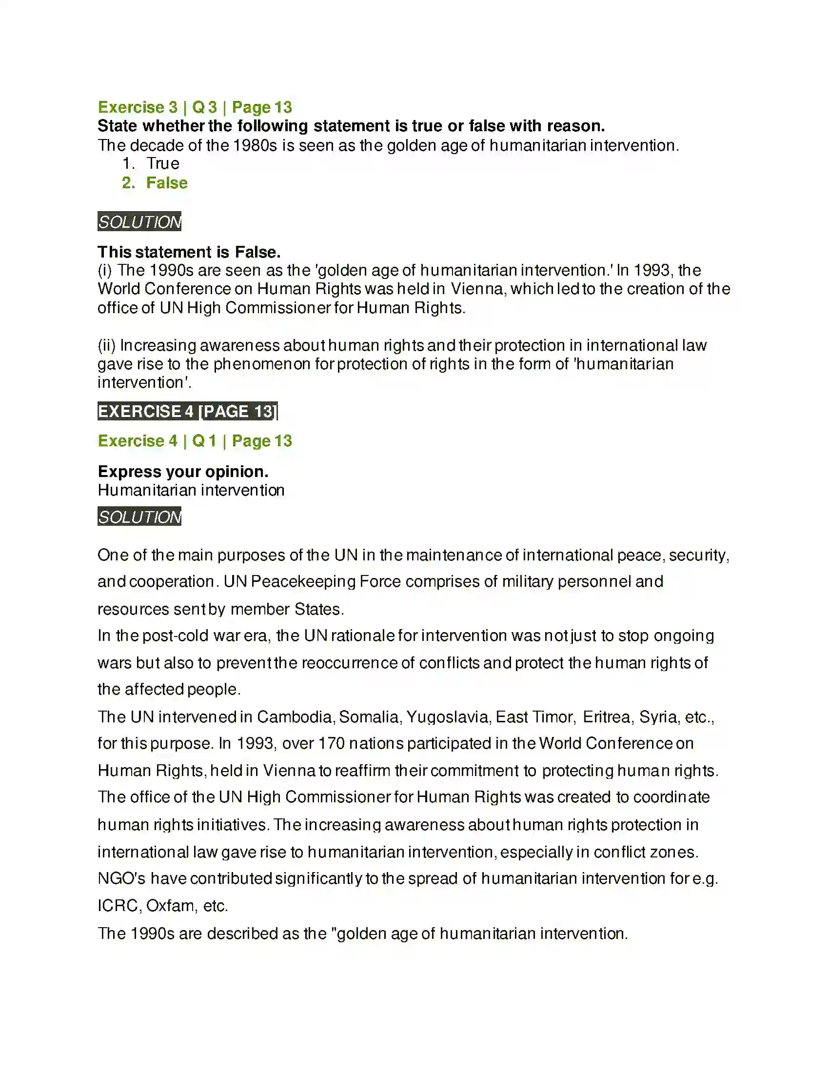 Maharashtra Board Class 12th Political Science The World Since 1991 Solution 4