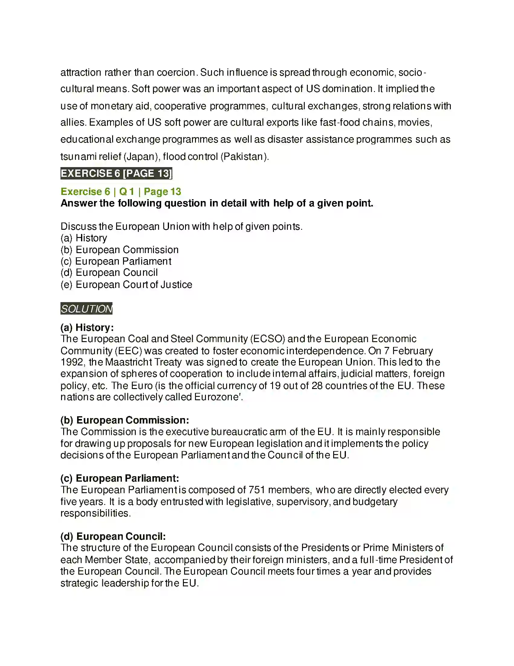 Maharashtra Board Class 12th Political Science The World Since 1991 Solution 6