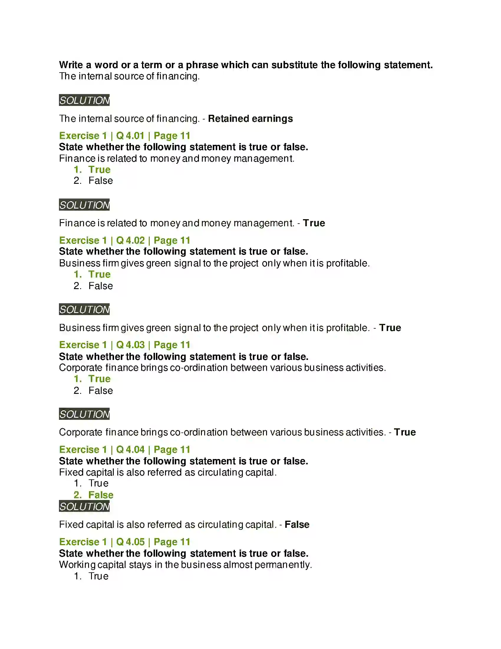 Maharashtra Board Class 12th Secretarial Practice Introduction To Corporate Finance Solution 6