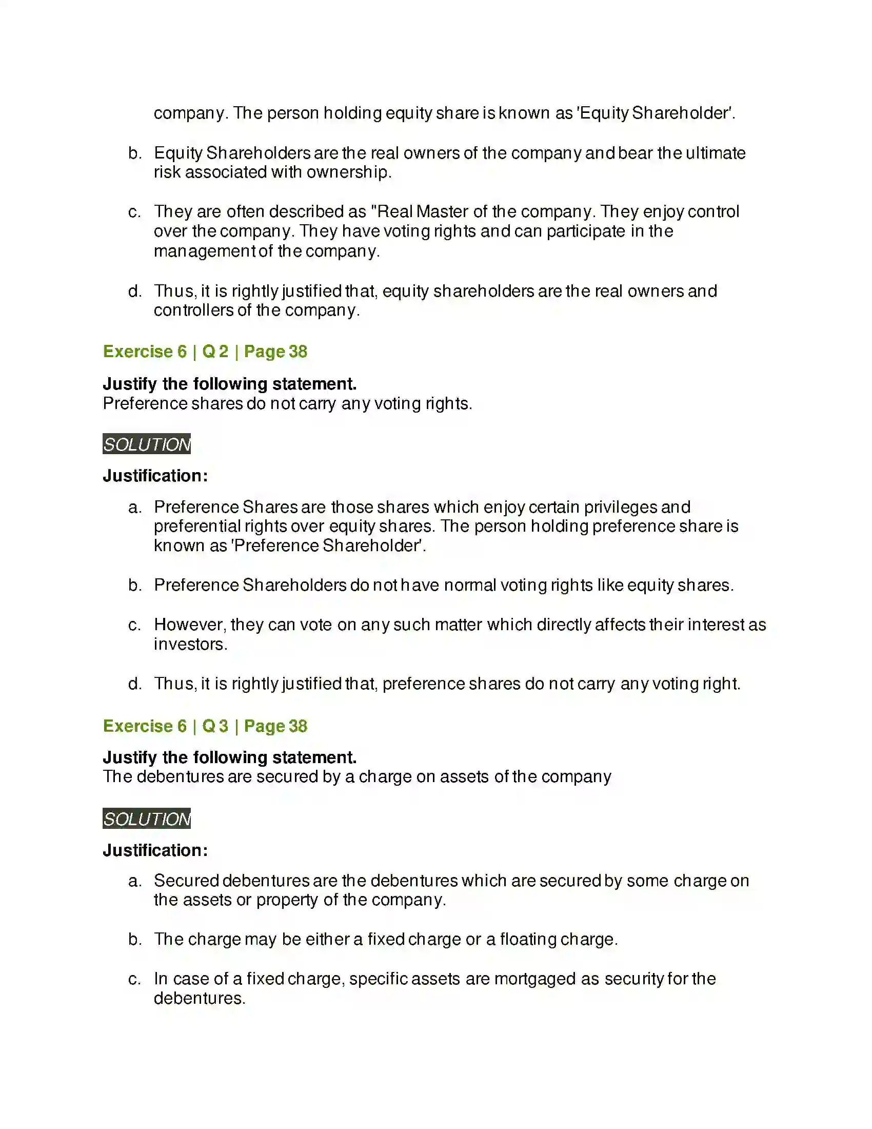 Maharashtra Board Class 12th Secretarial Practice Sources of Corporate Finance Solution 27