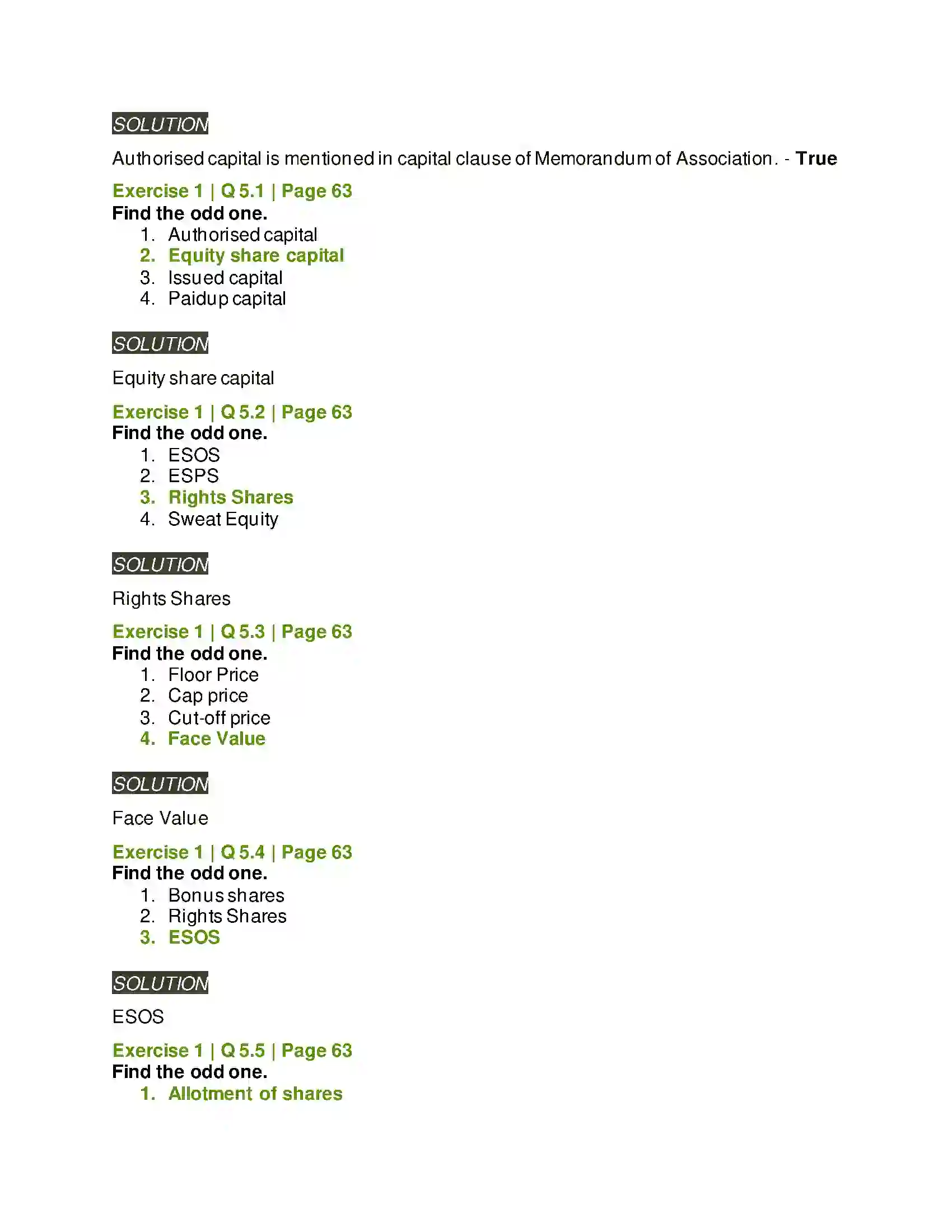 Maharashtra Board Class 12th Secretarial Practice Issue of Shares Solution 11