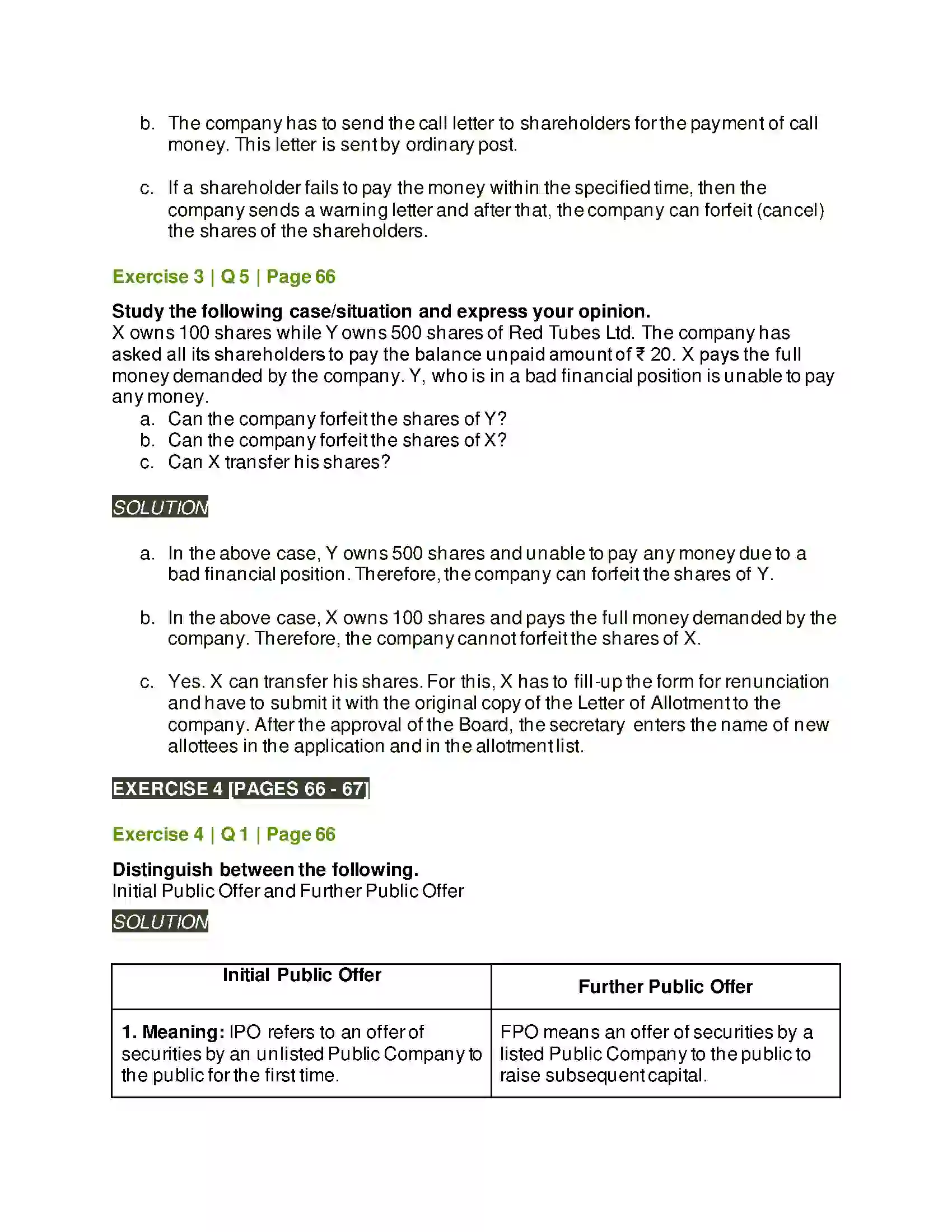 Maharashtra Board Class 12th Secretarial Practice Issue of Shares Solution 27